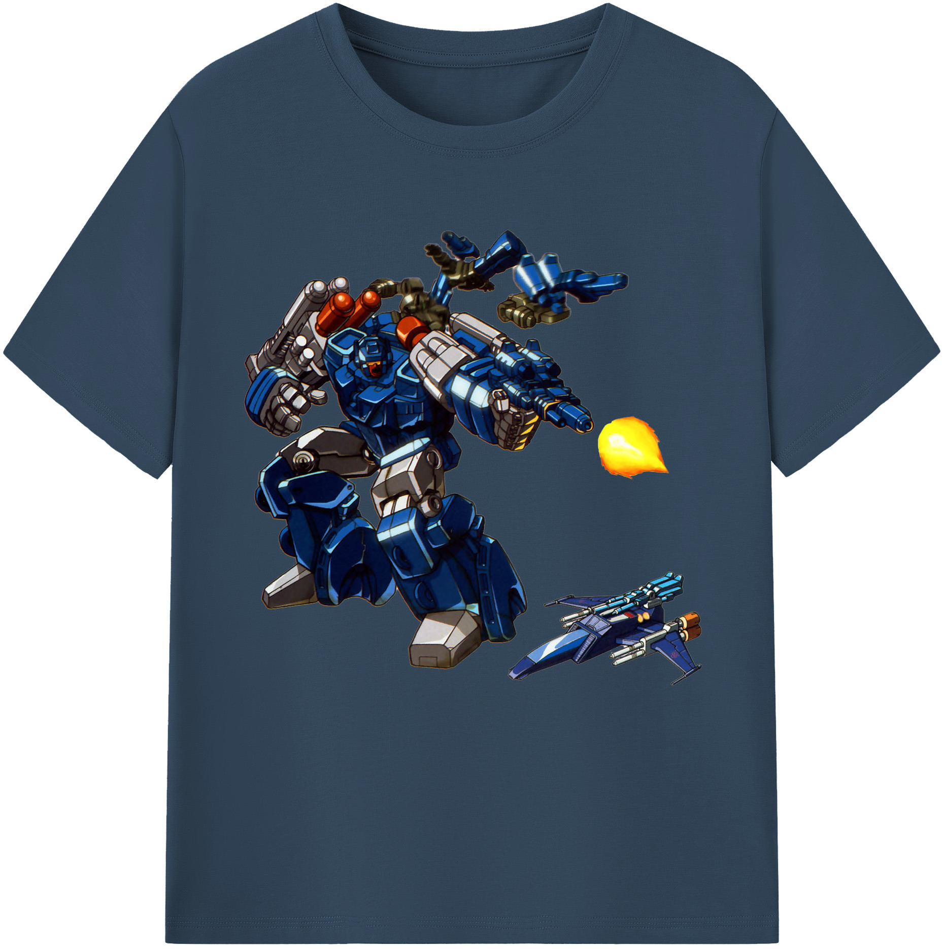 （画像用）  綿100％半袖Tシャツ（フロントプリント）