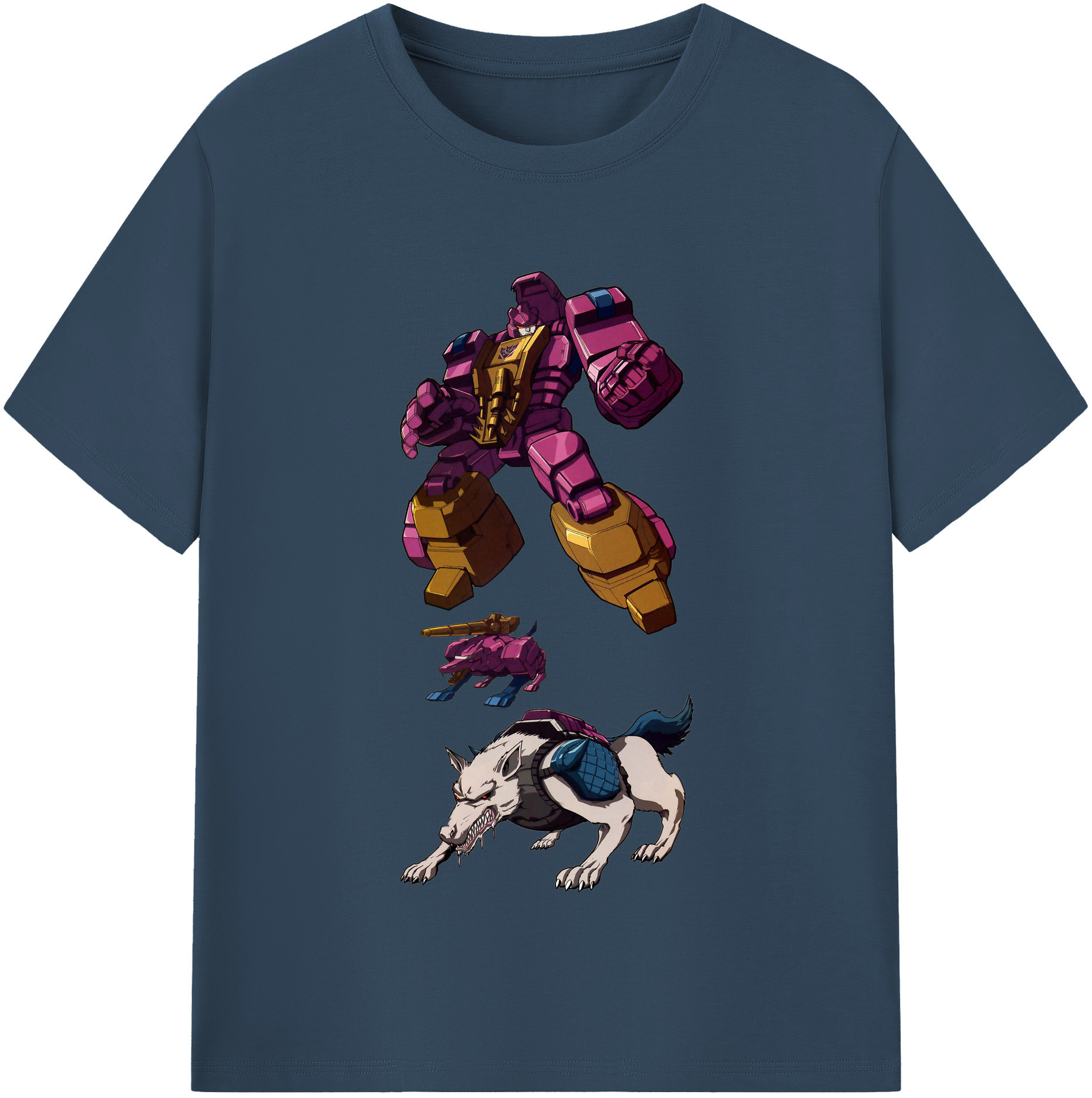 （画像用）  綿100％半袖Tシャツ（フロントプリント）