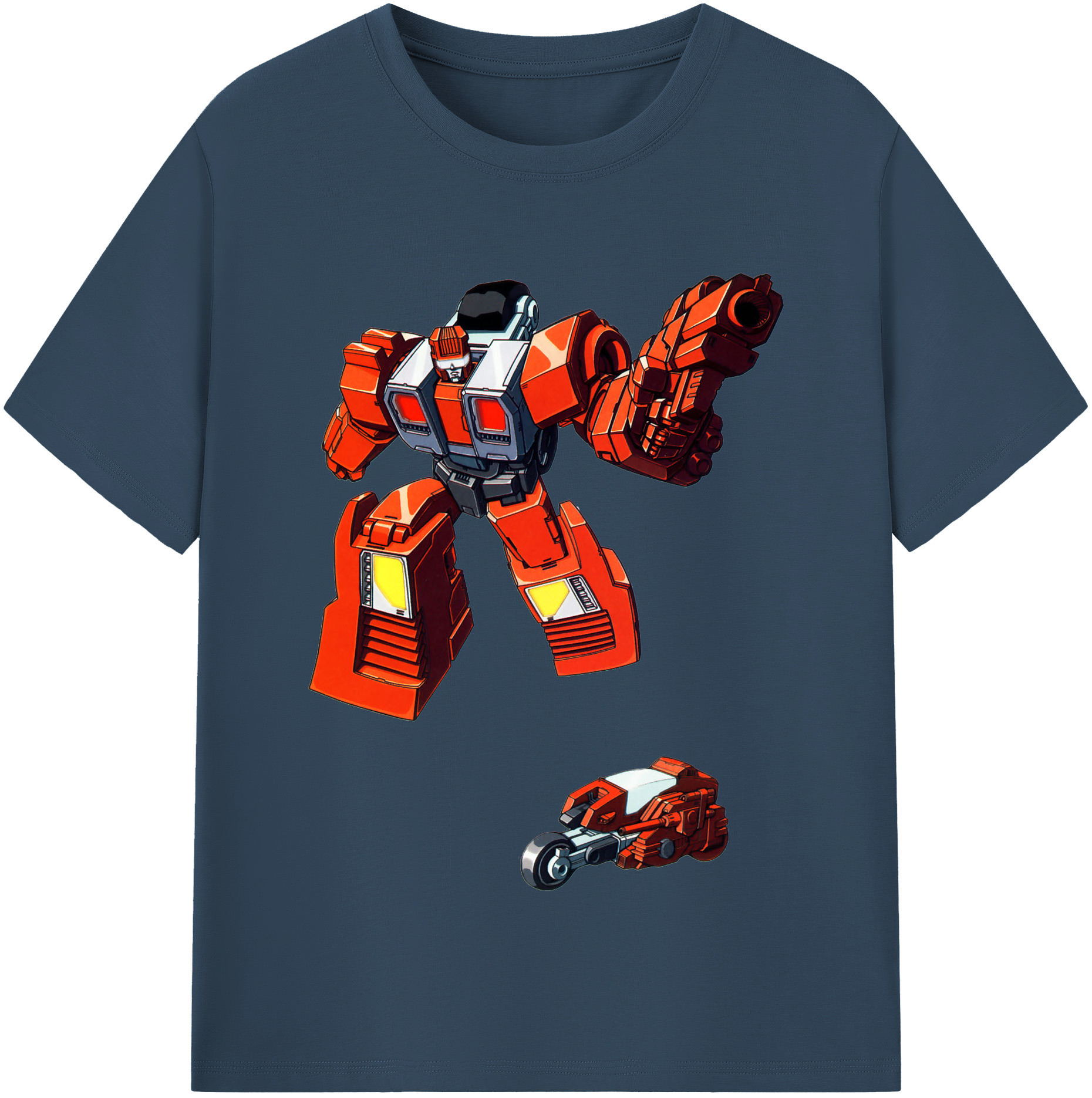 （画像用）  綿100％半袖Tシャツ（フロントプリント）