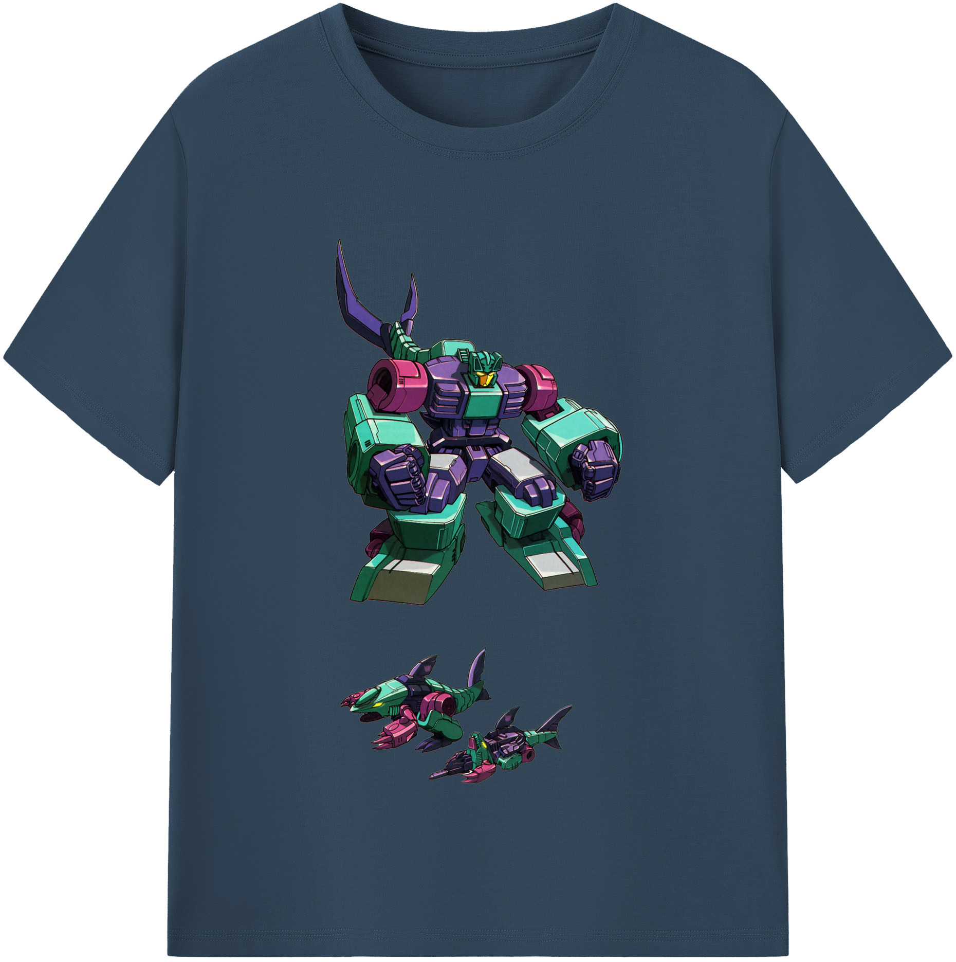 （画像用）  綿100％半袖Tシャツ（フロントプリント）