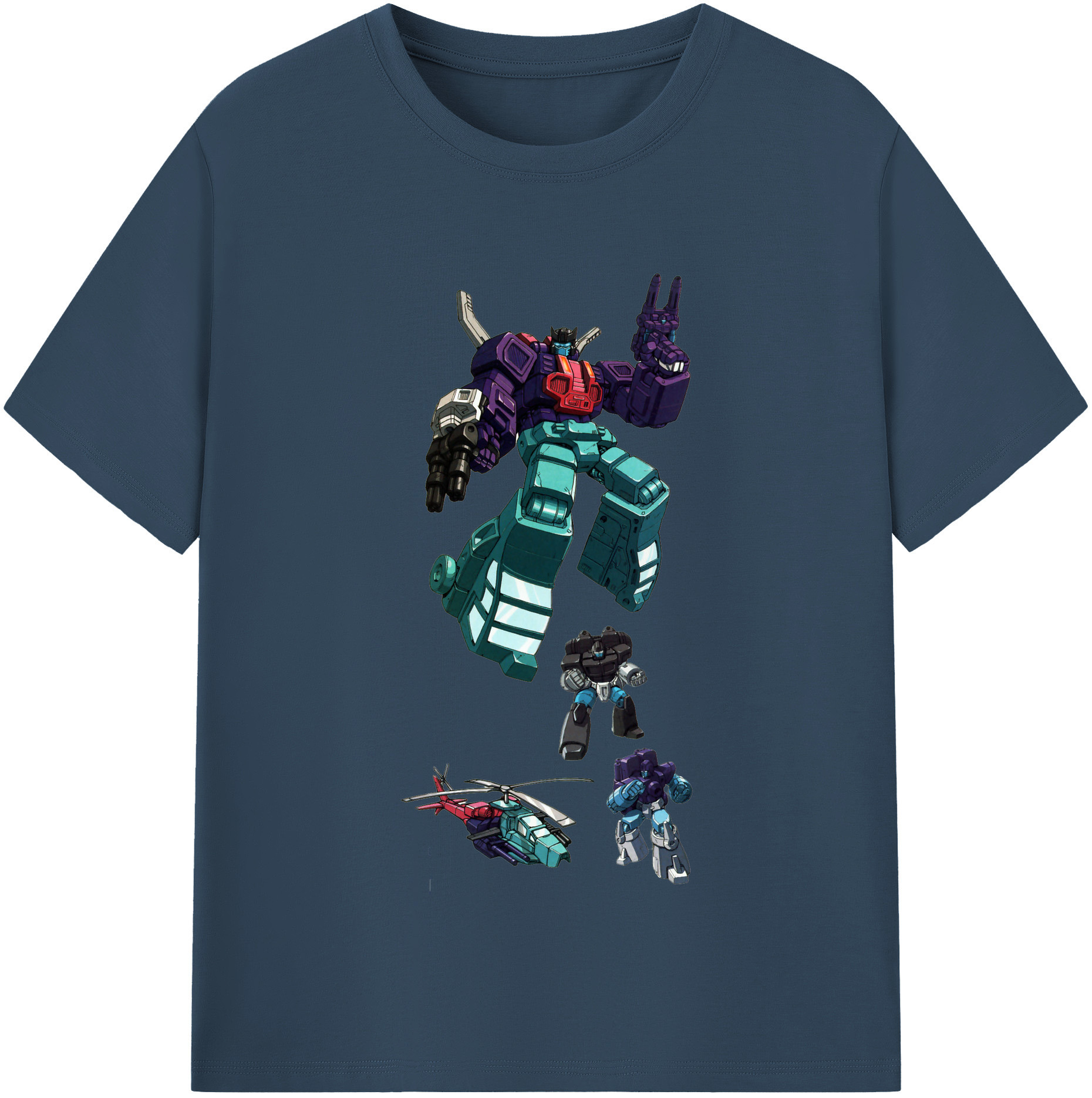（画像用）  綿100％半袖Tシャツ（フロントプリント）