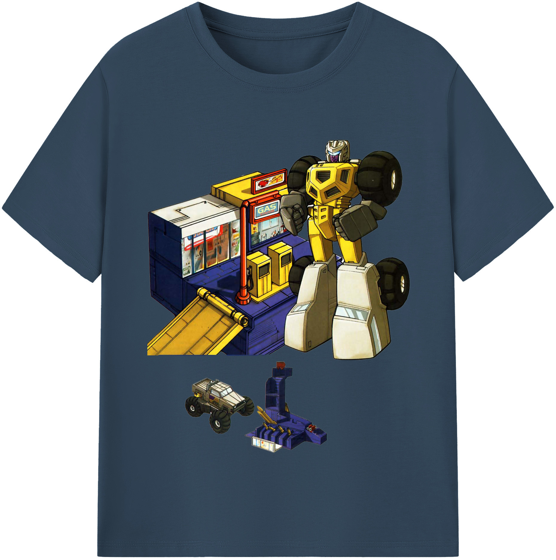 （画像用）  綿100％半袖Tシャツ（フロントプリント）