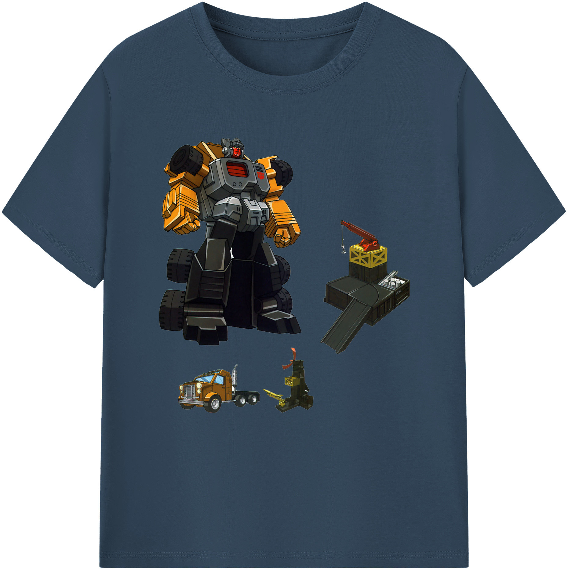 （画像用）  綿100％半袖Tシャツ（フロントプリント）