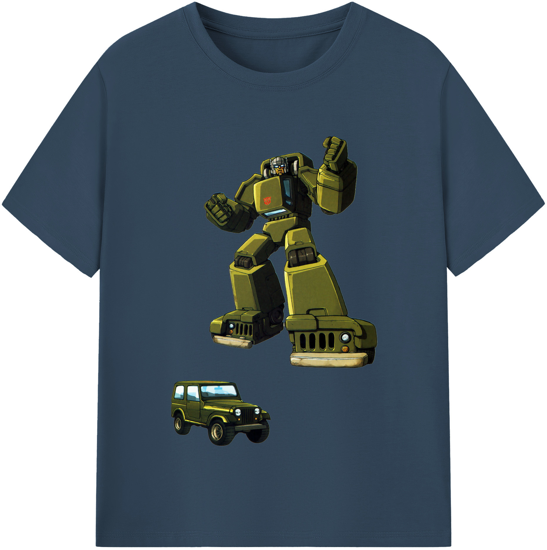 （画像用）  綿100％半袖Tシャツ（フロントプリント）