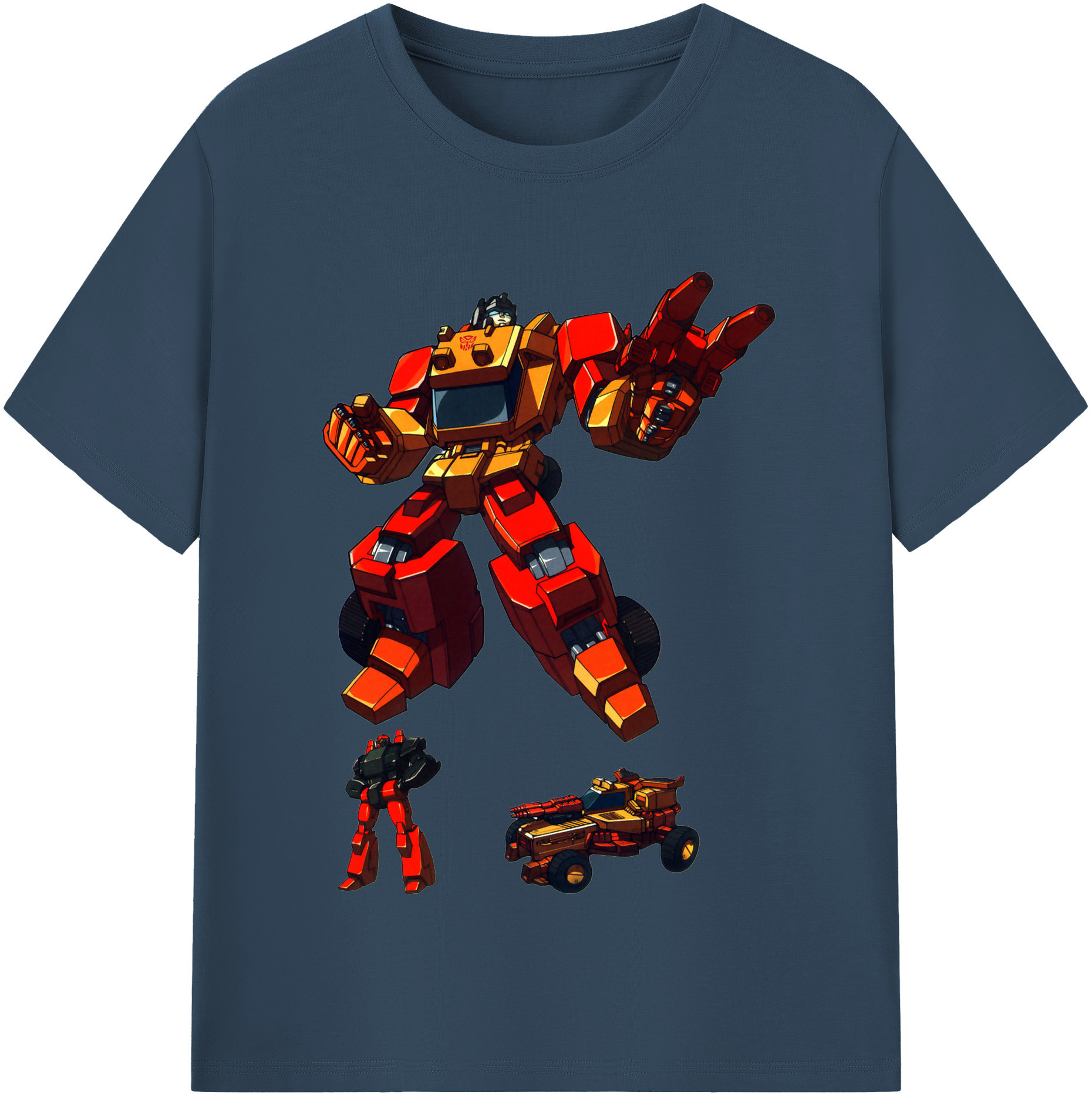 （画像用）  綿100％半袖Tシャツ（フロントプリント）