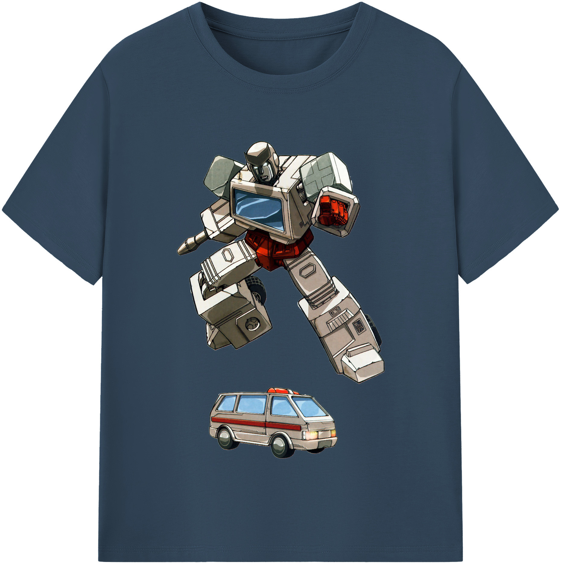 （画像用）  綿100％半袖Tシャツ（フロントプリント）
