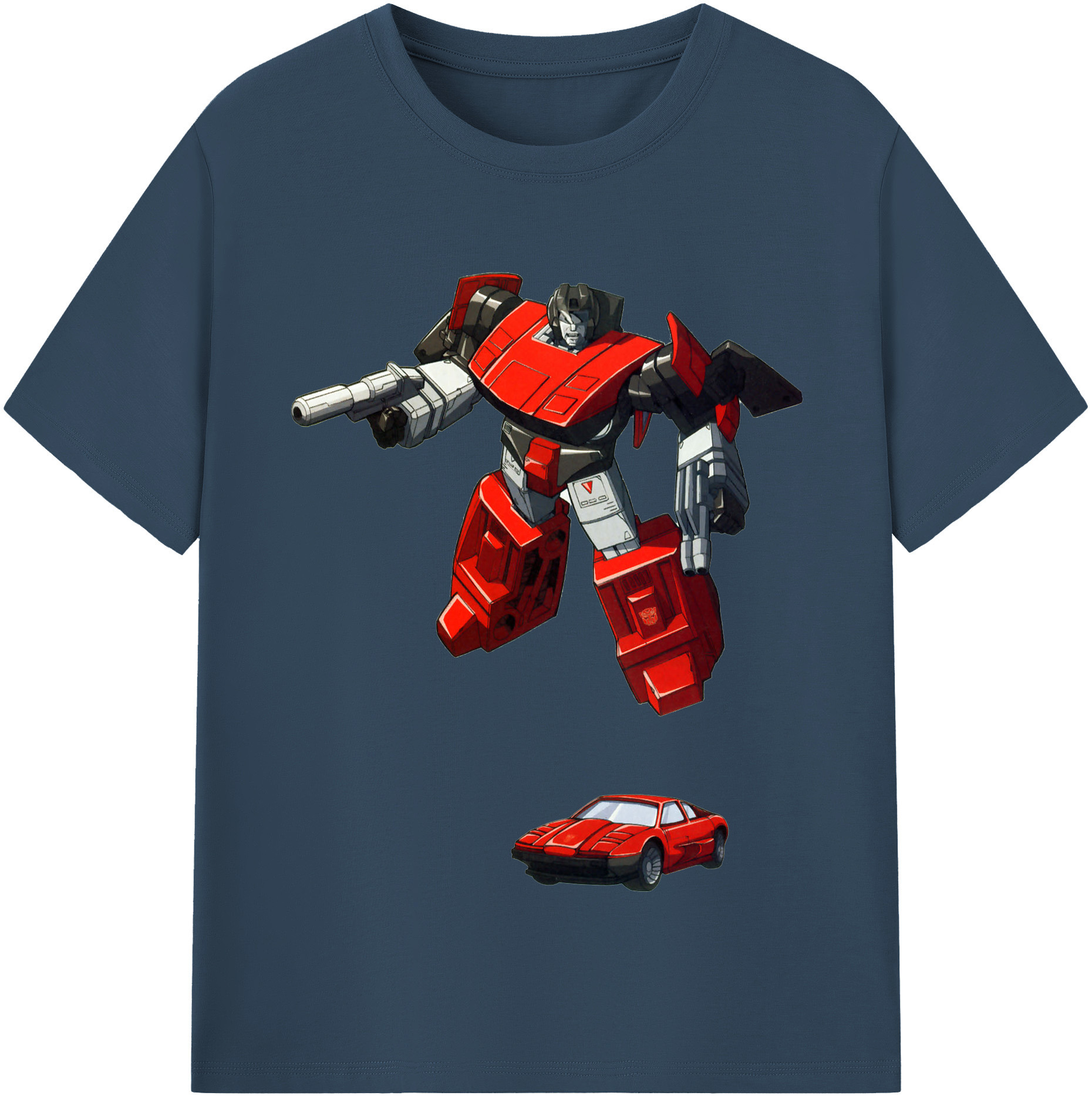 （画像用）  綿100％半袖Tシャツ（フロントプリント）