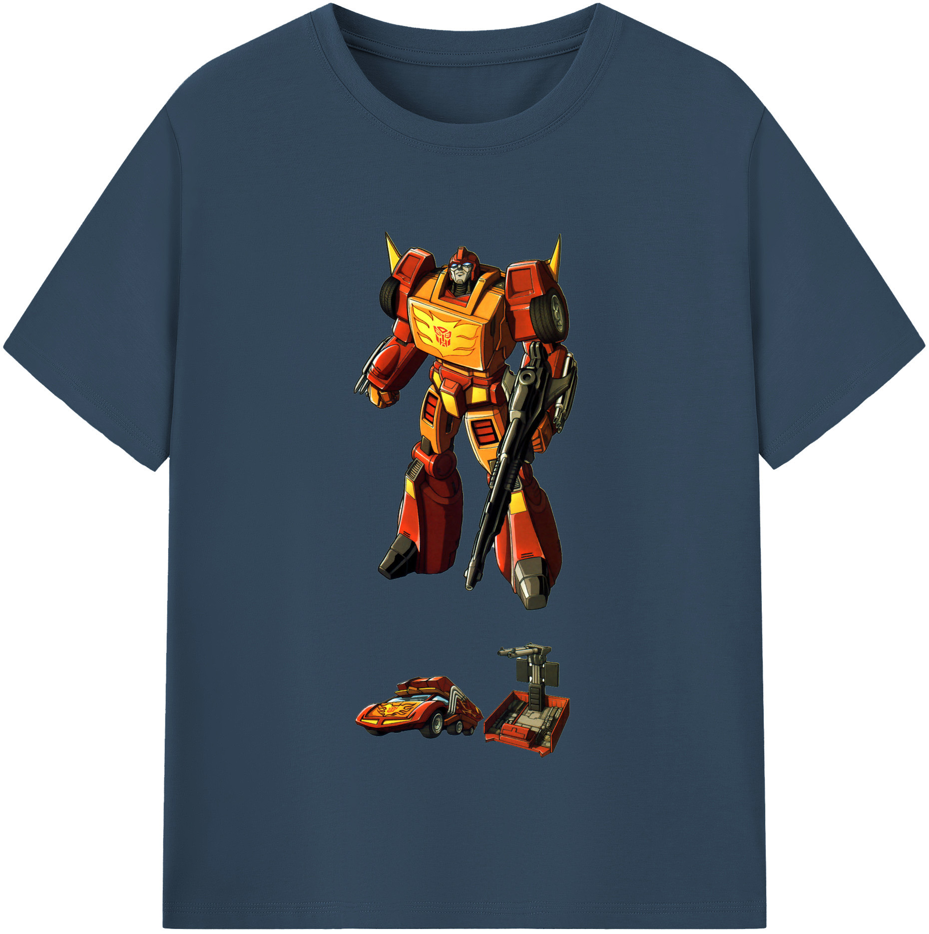 （画像用）  綿100％半袖Tシャツ（フロントプリント）