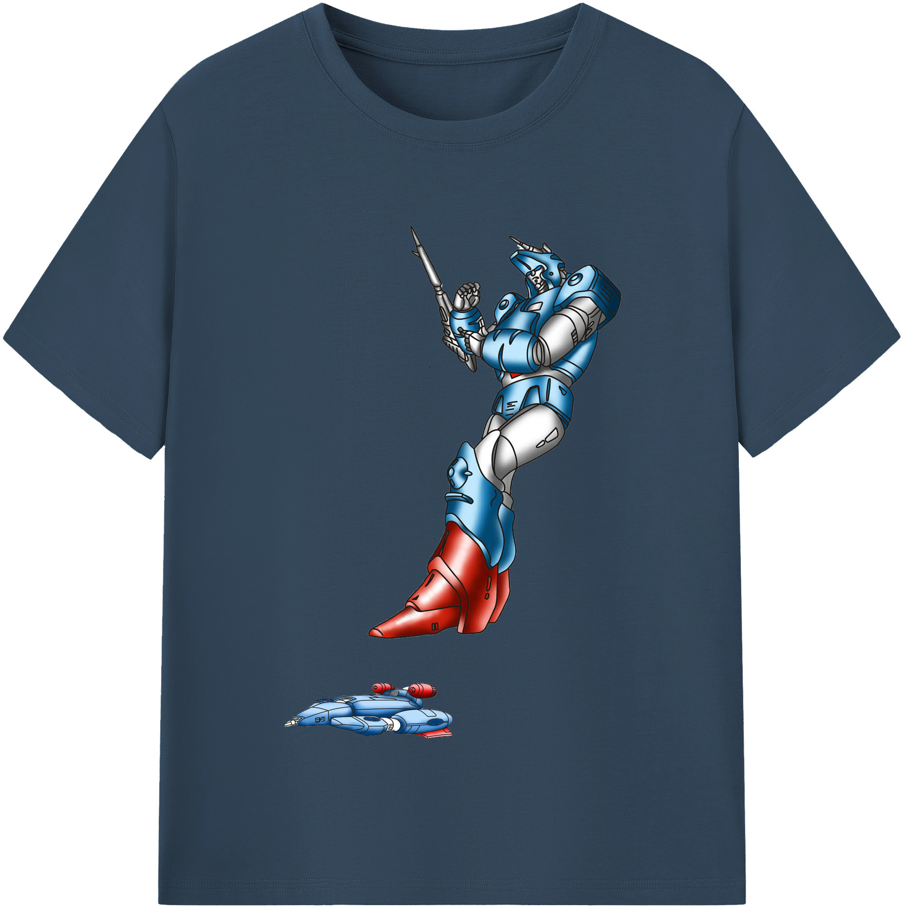 （画像用）  綿100％半袖Tシャツ（フロントプリント）