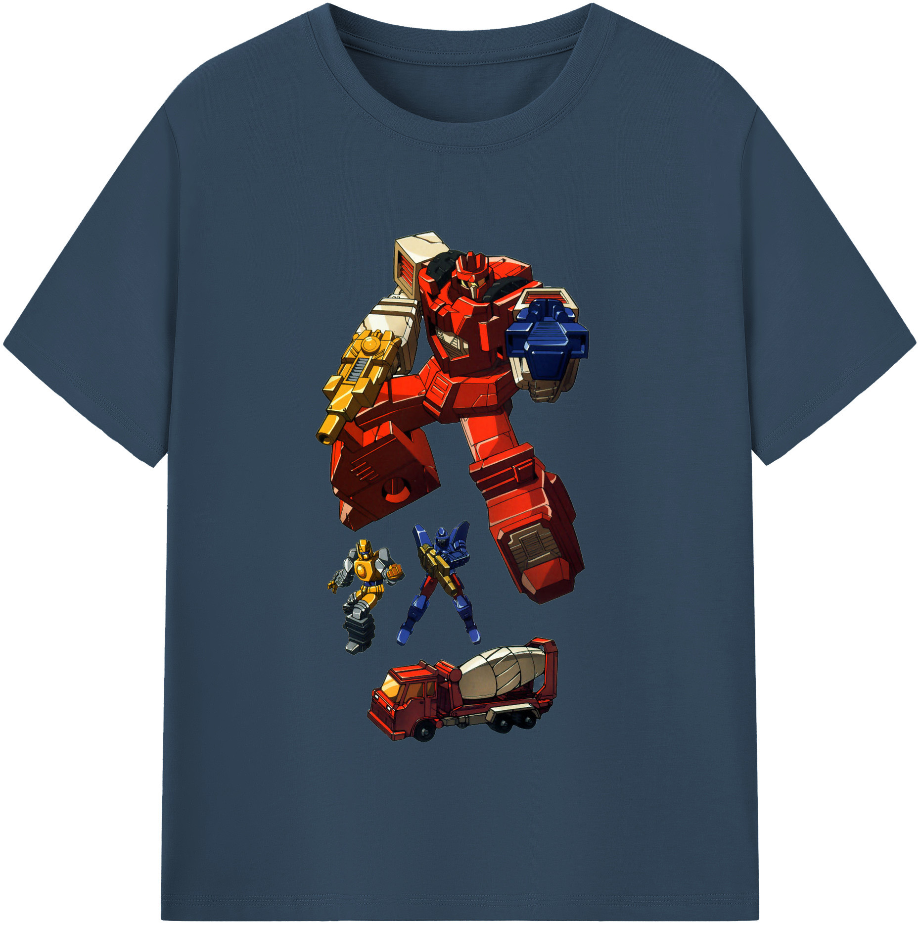 （画像用）  綿100％半袖Tシャツ（フロントプリント）