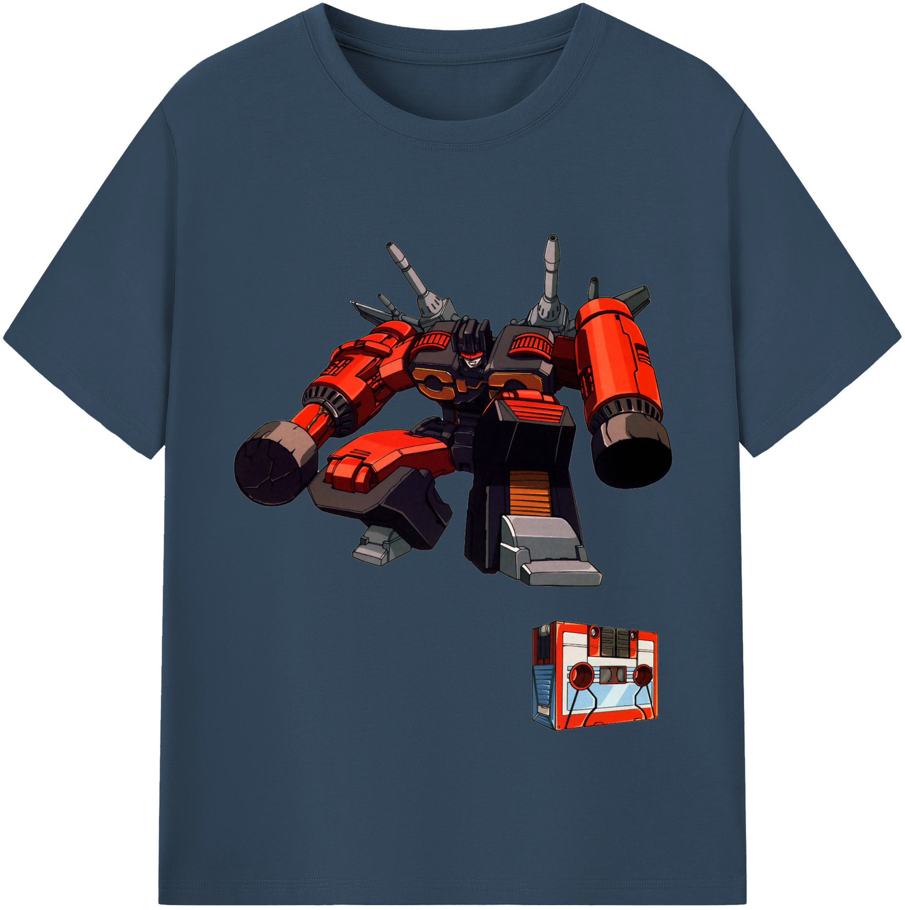 （画像用）  綿100％半袖Tシャツ（フロントプリント）