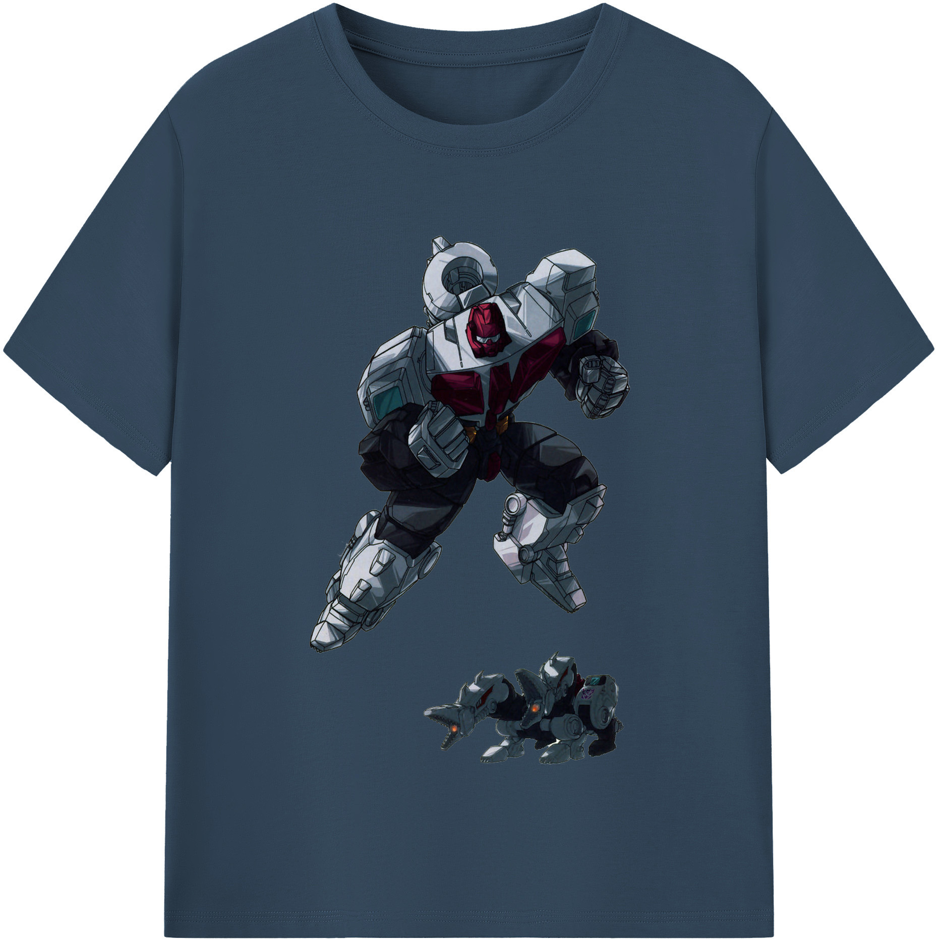 （画像用）  綿100％半袖Tシャツ（フロントプリント）