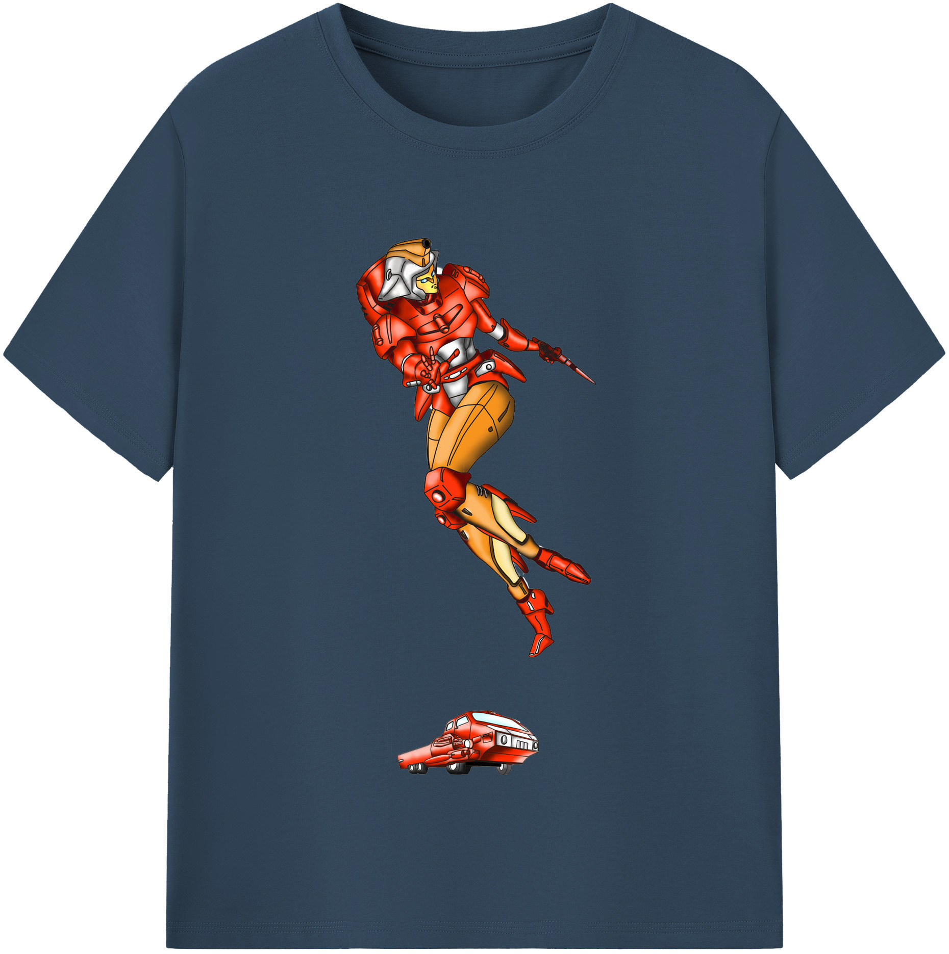 （画像用）  綿100％半袖Tシャツ（フロントプリント）