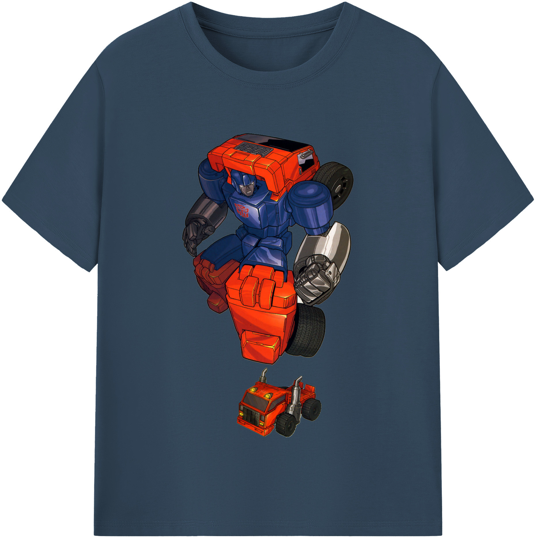 （画像用）  綿100％半袖Tシャツ（フロントプリント）