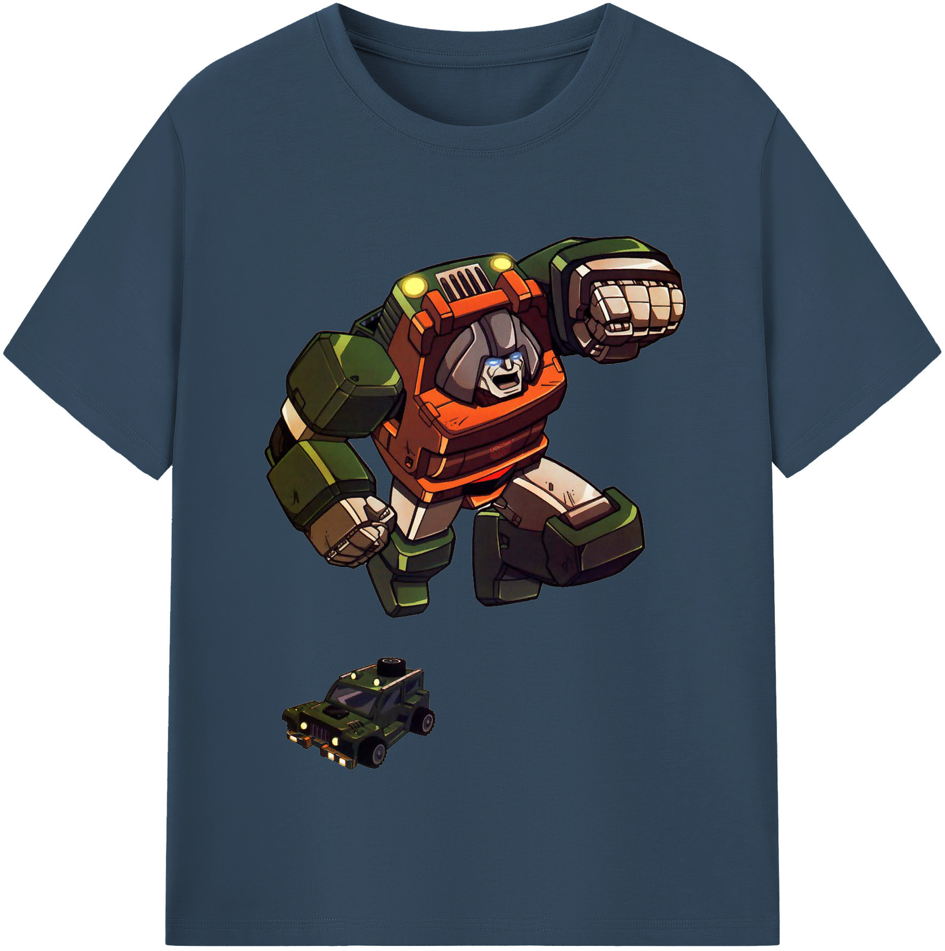 （画像用）  綿100％半袖Tシャツ（フロントプリント）