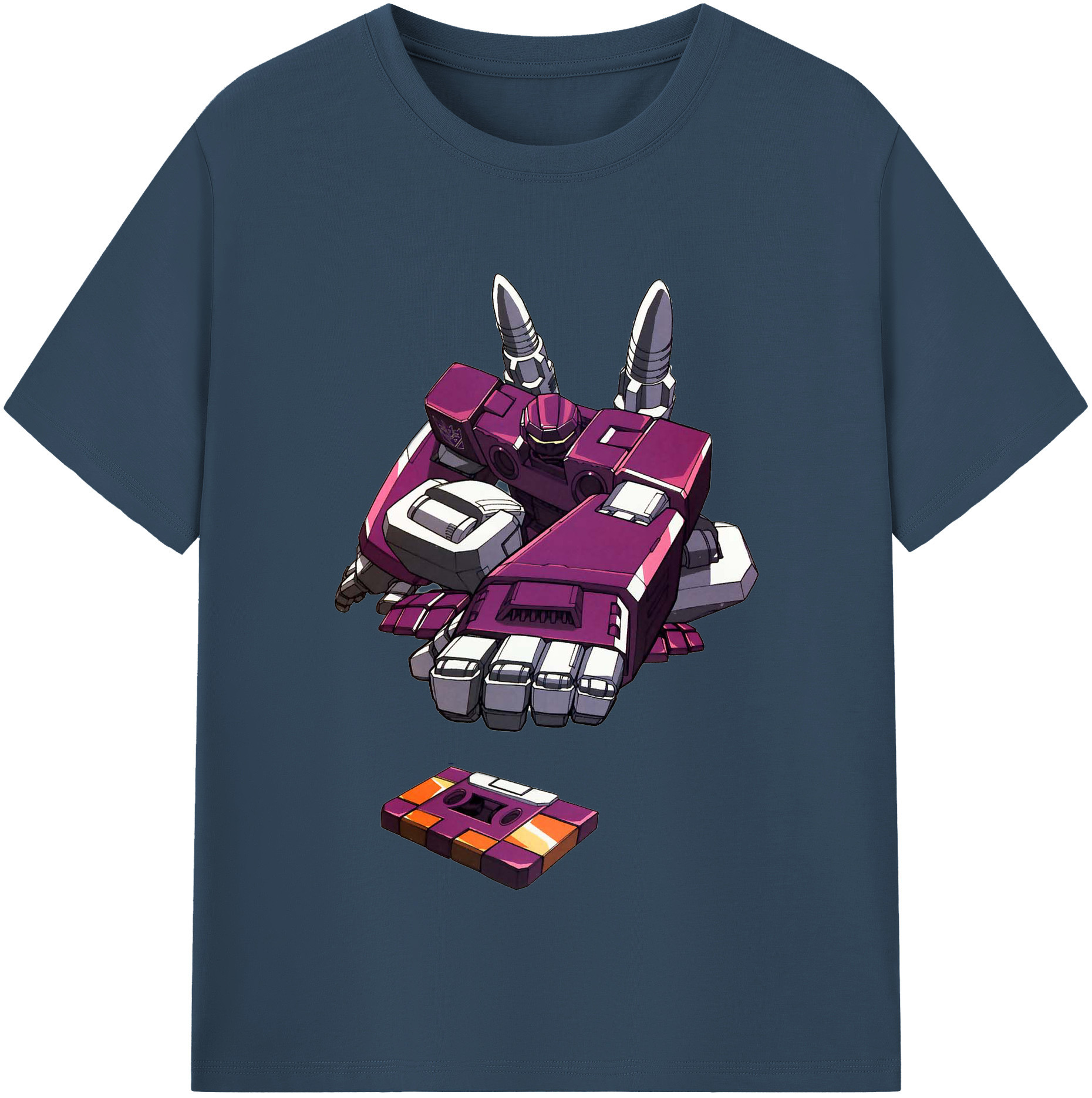 （画像用）  綿100％半袖Tシャツ（フロントプリント）