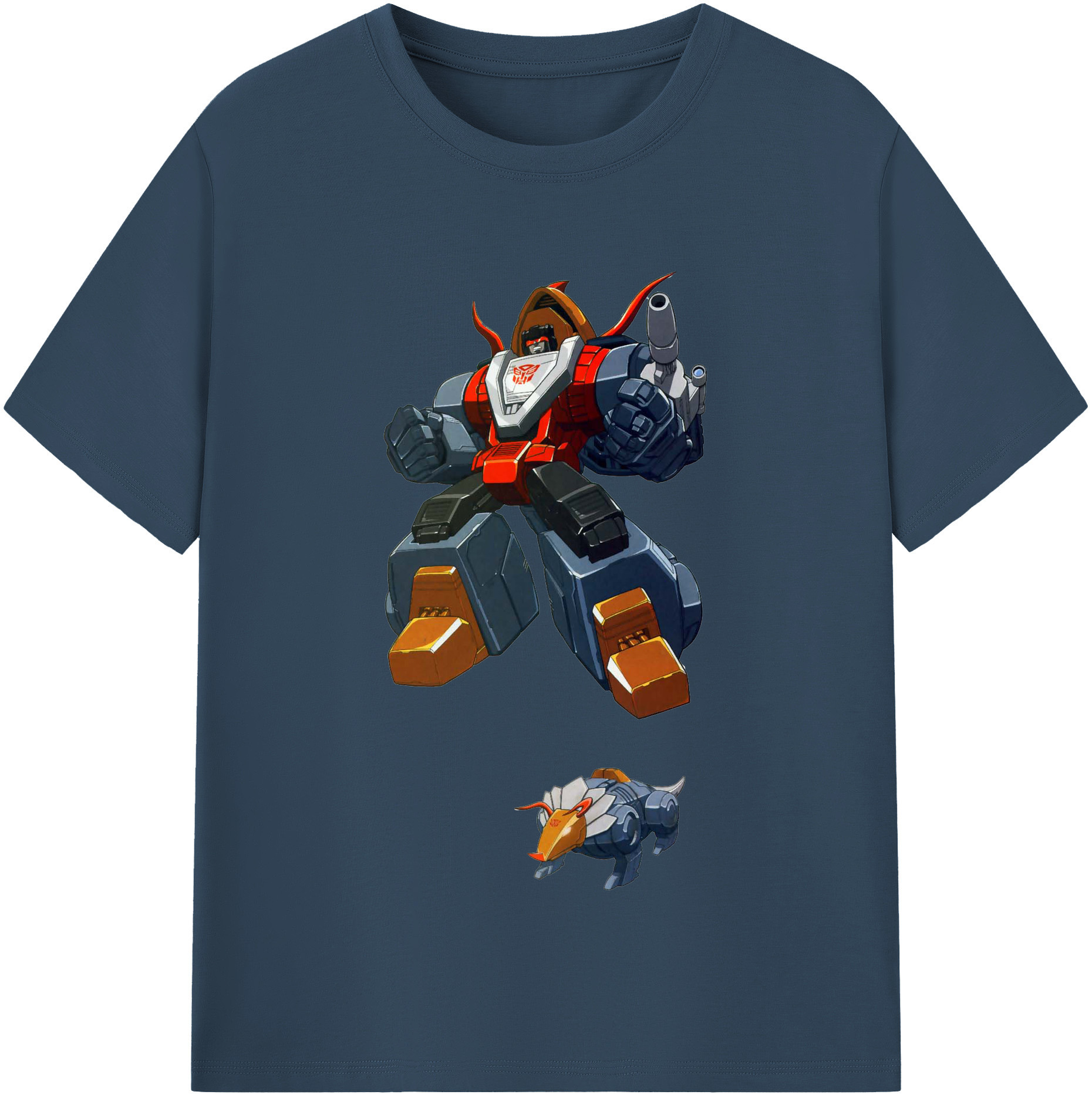（画像用）  綿100％半袖Tシャツ（フロントプリント）