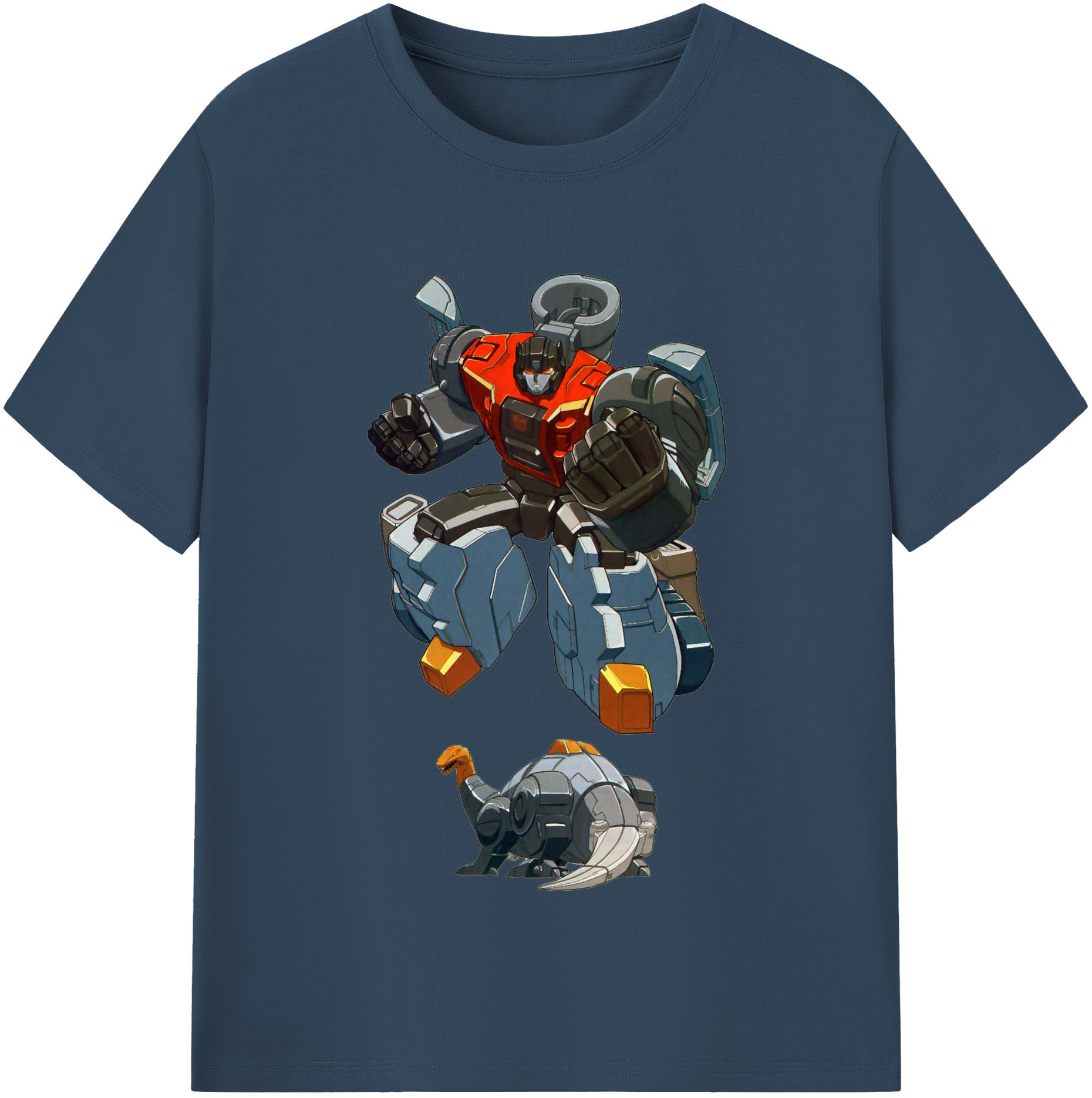 （画像用）  綿100％半袖Tシャツ（フロントプリント）