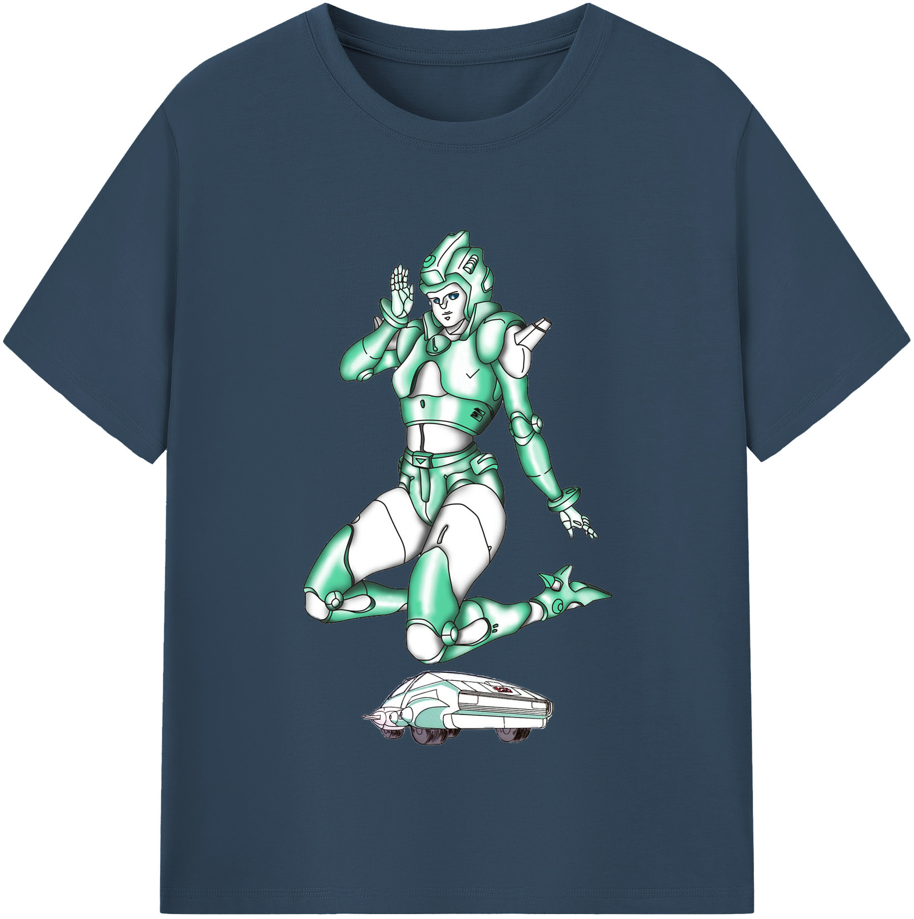 （画像用）  綿100％半袖Tシャツ（フロントプリント）