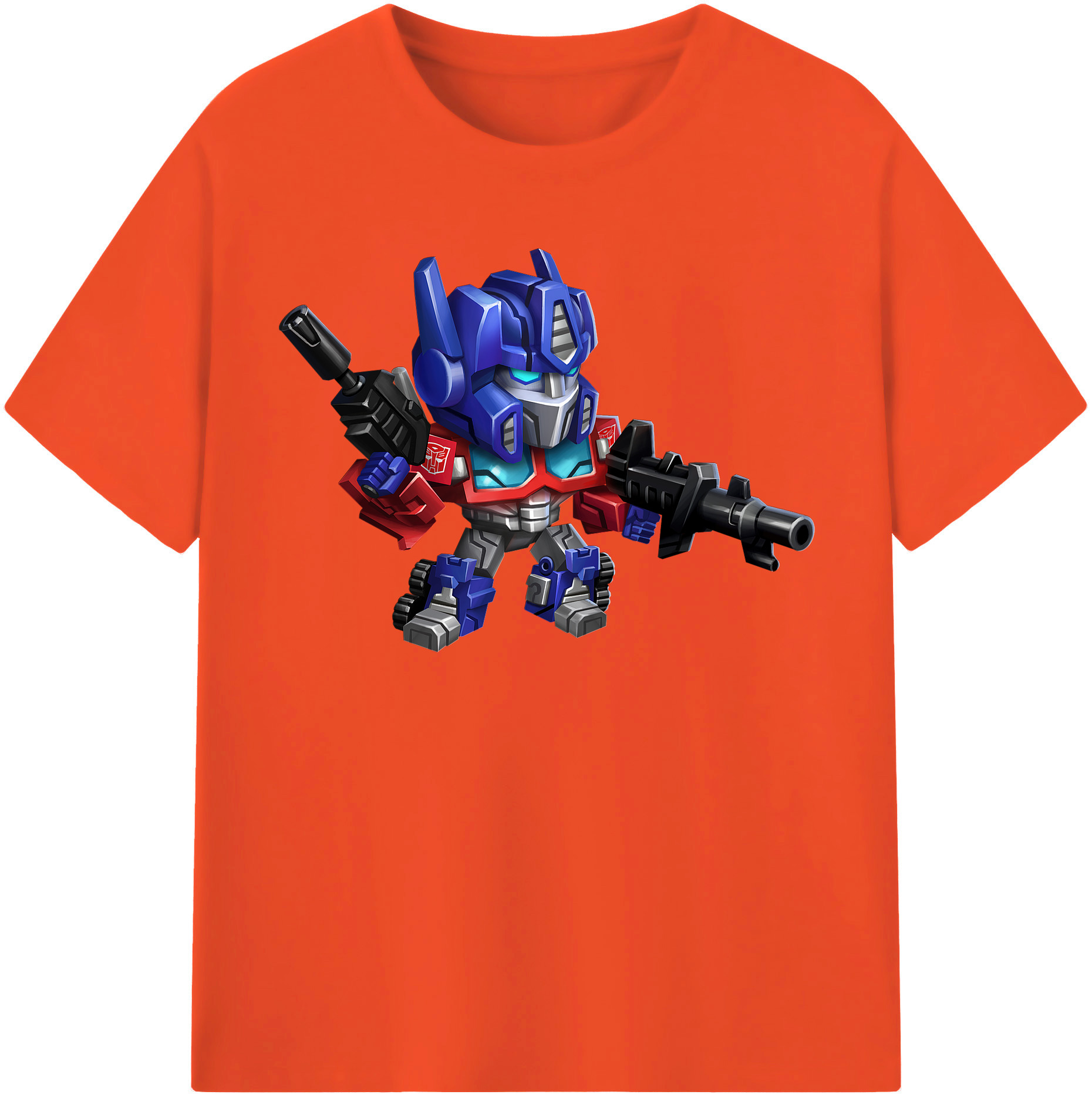 （画像用）  綿100％半袖Tシャツ（フロントプリント）