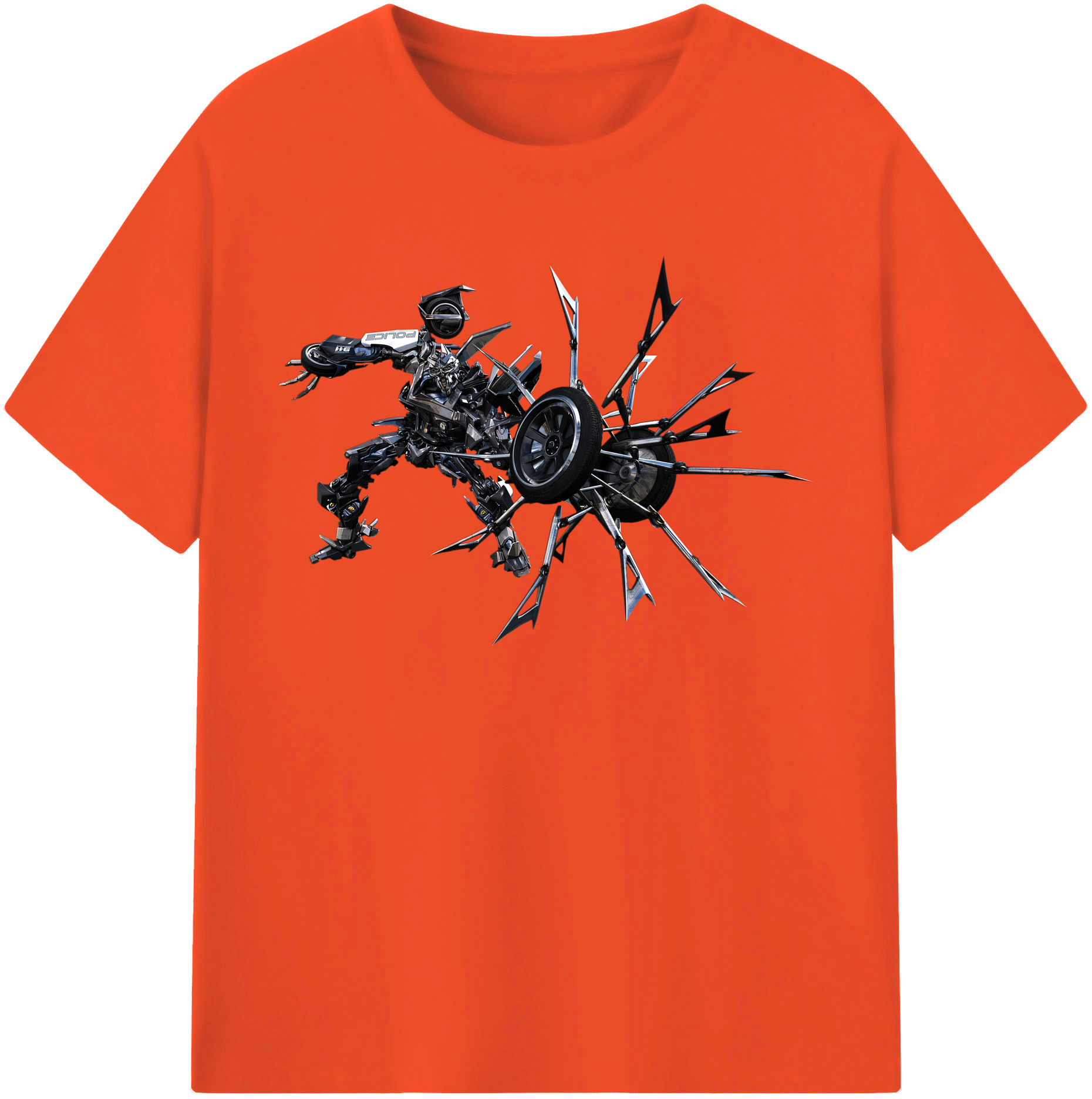 （画像用）  綿100％半袖Tシャツ（フロントプリント）