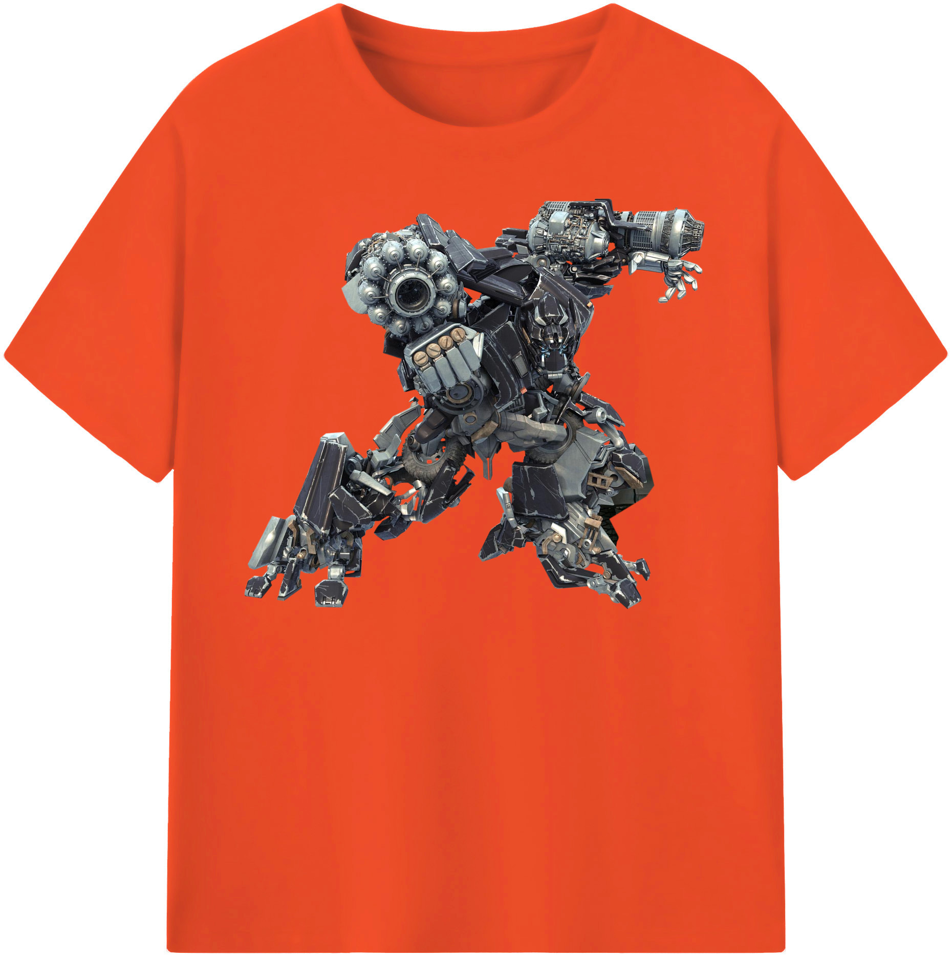 （画像用）  綿100％半袖Tシャツ（フロントプリント）
