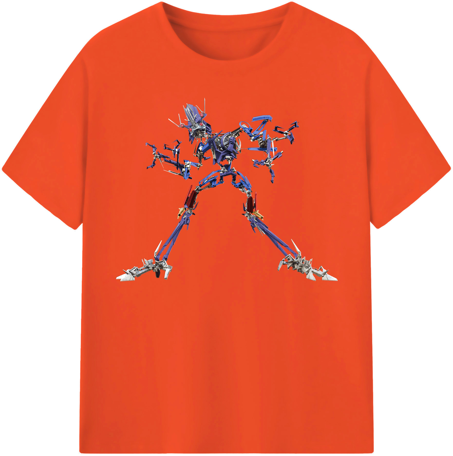 （画像用）  綿100％半袖Tシャツ（フロントプリント）