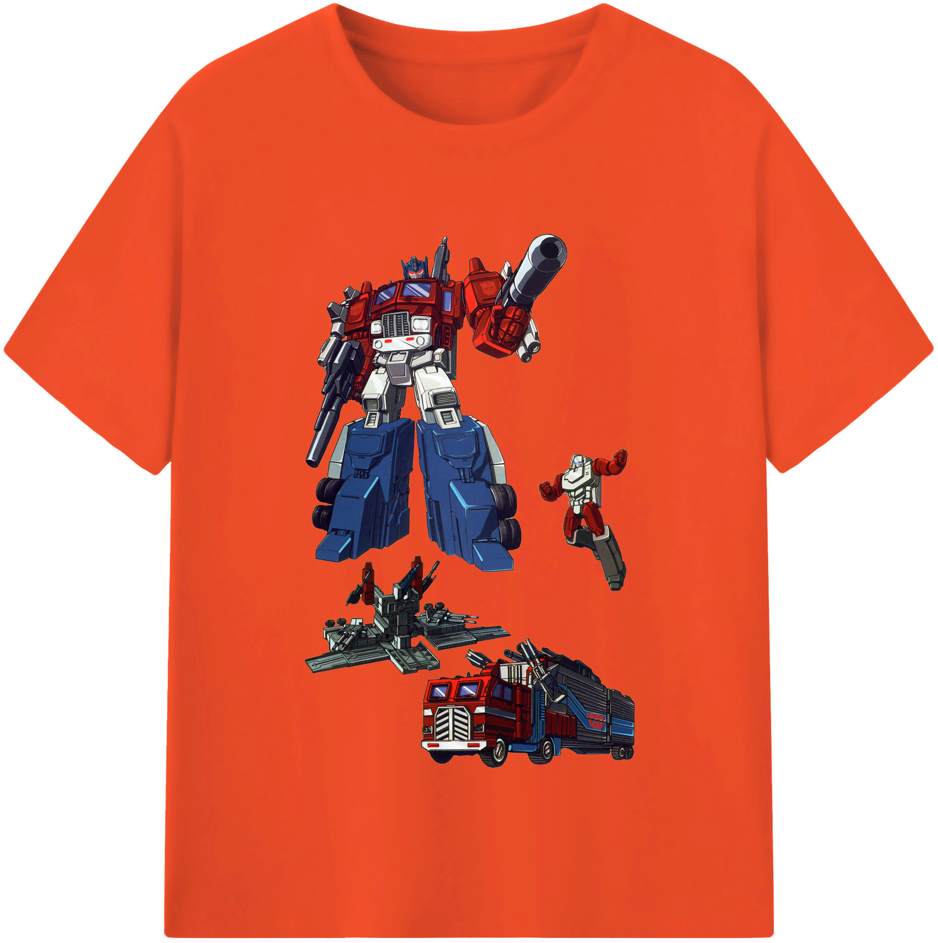 （画像用）  綿100％半袖Tシャツ（フロントプリント）