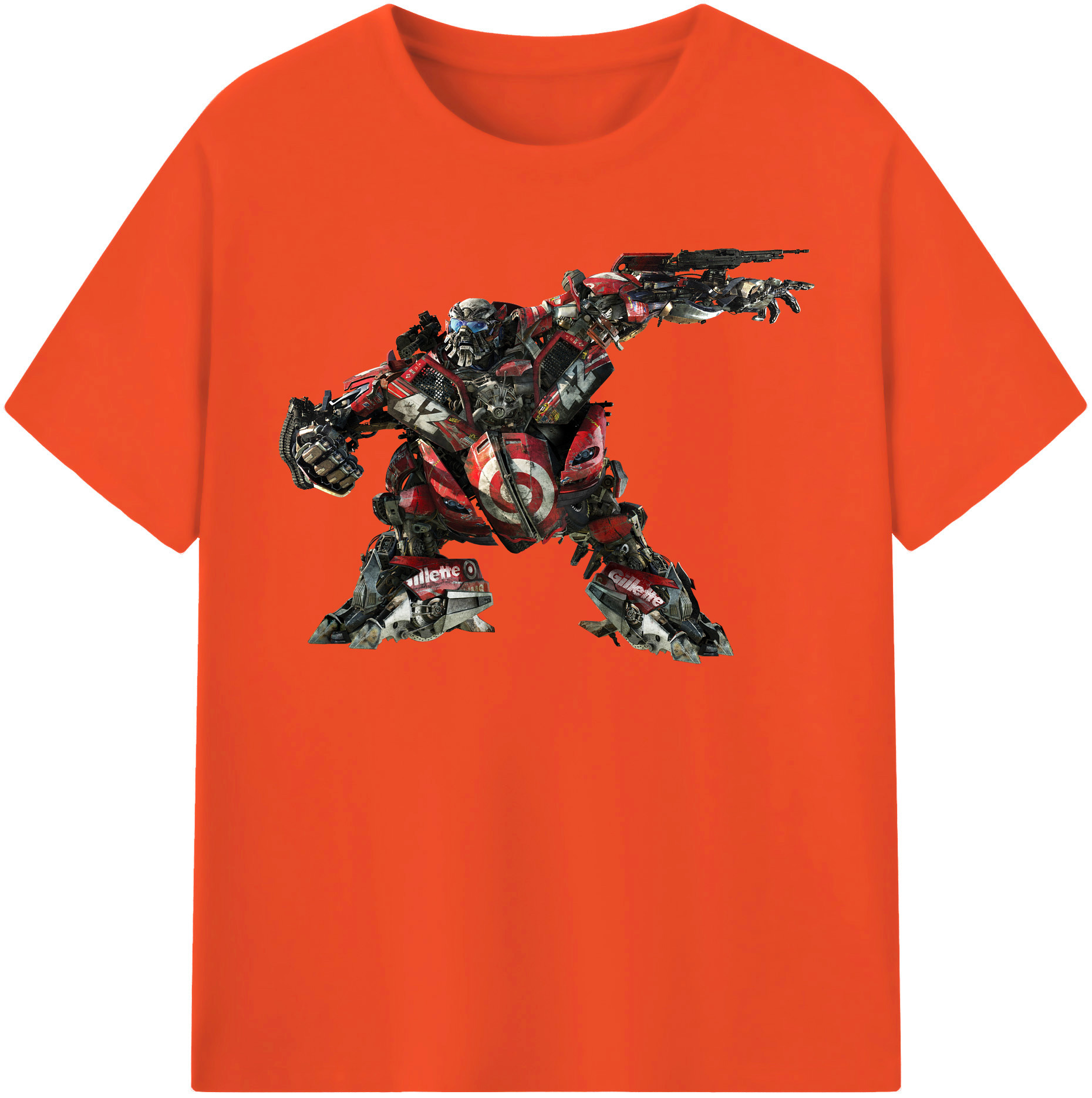 （画像用）  綿100％半袖Tシャツ（フロントプリント）