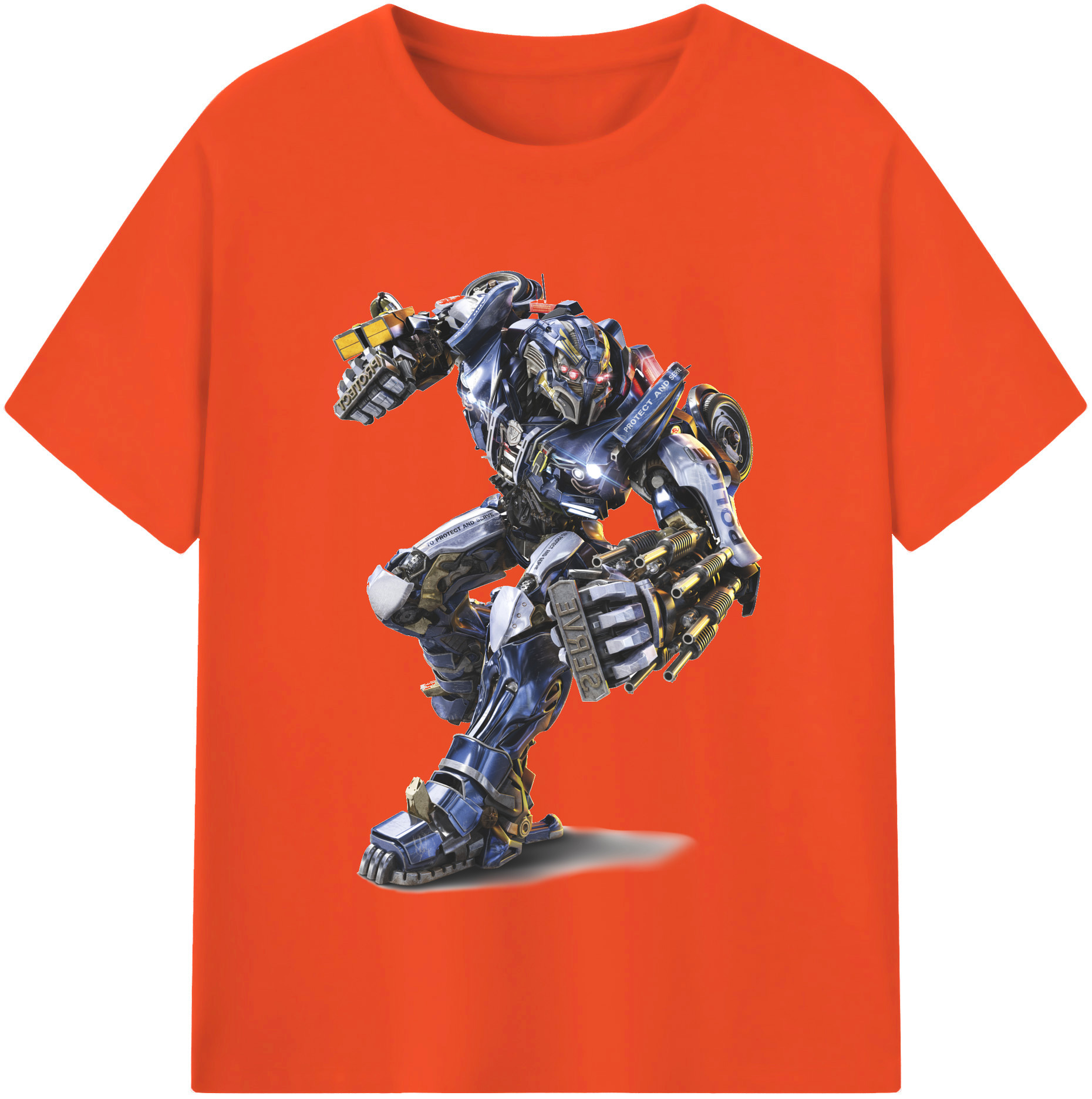 （画像用）  綿100％半袖Tシャツ（フロントプリント）