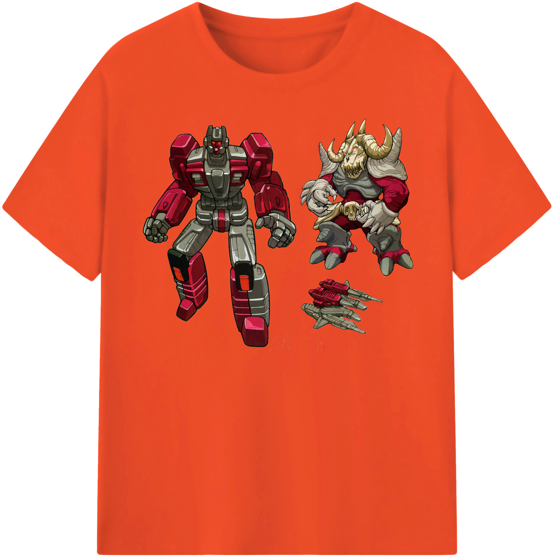 （画像用）  綿100％半袖Tシャツ（フロントプリント）