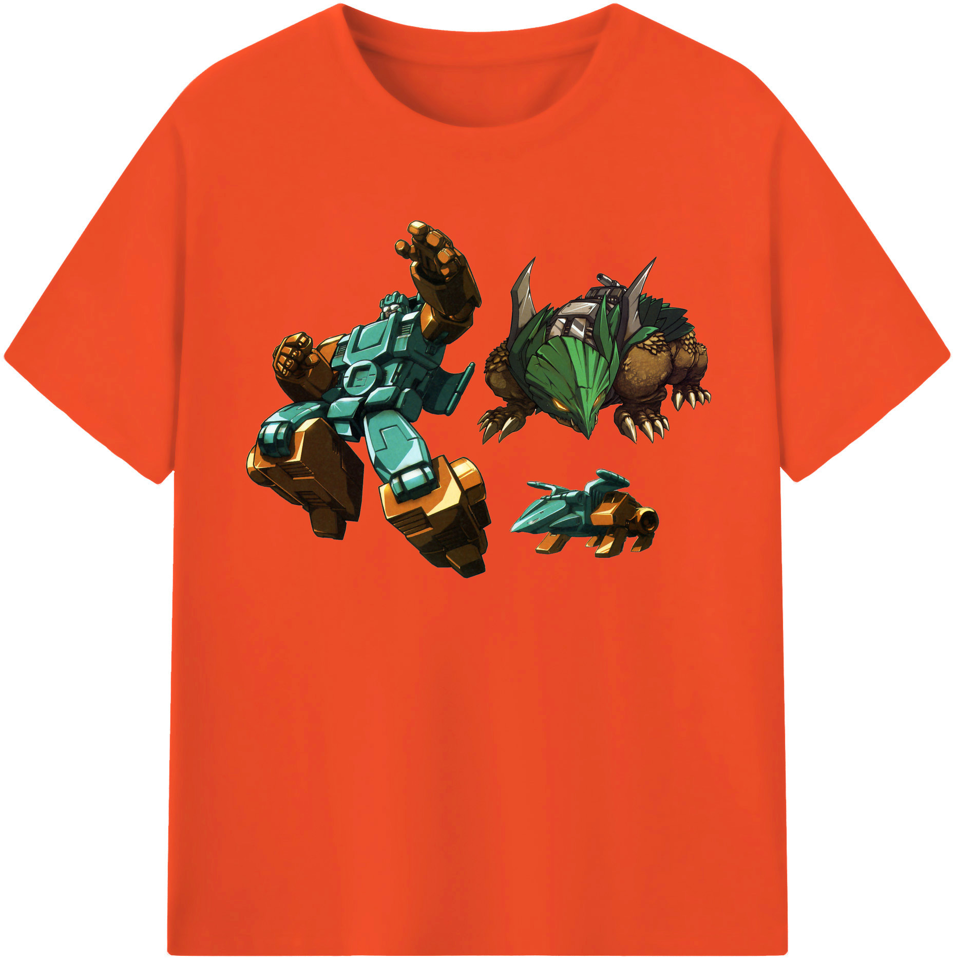 （画像用）  綿100％半袖Tシャツ（フロントプリント）