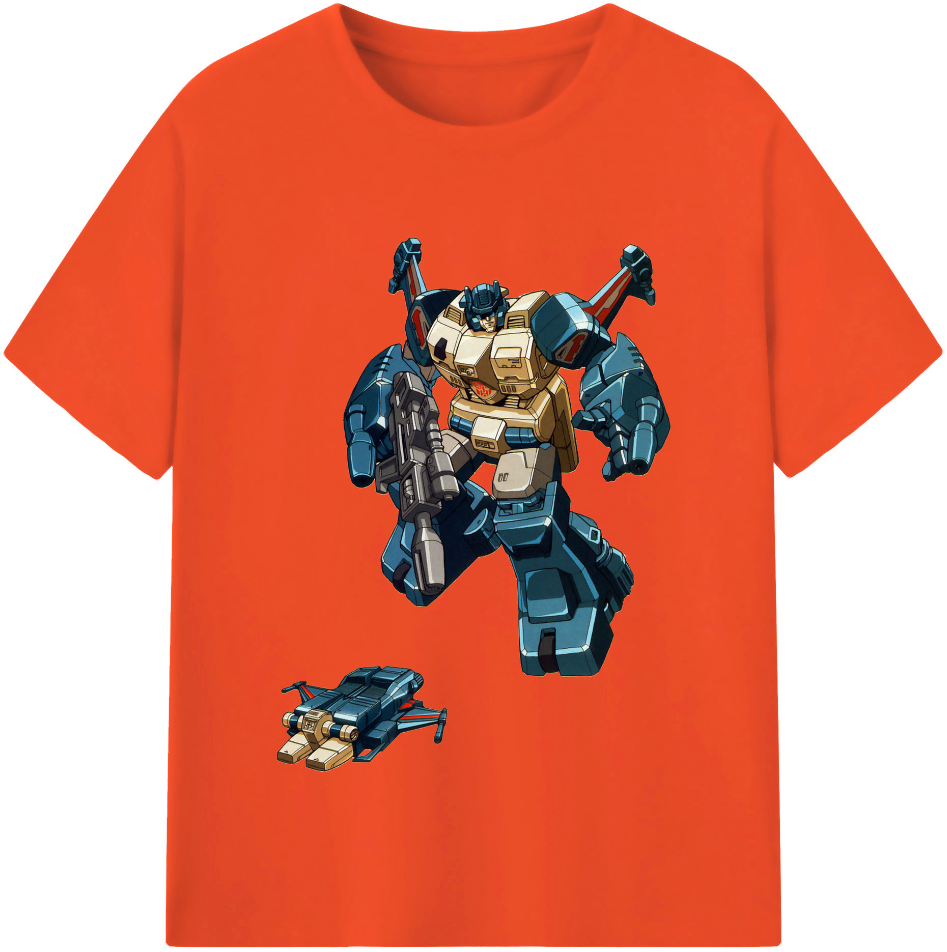 （画像用）  綿100％半袖Tシャツ（フロントプリント）