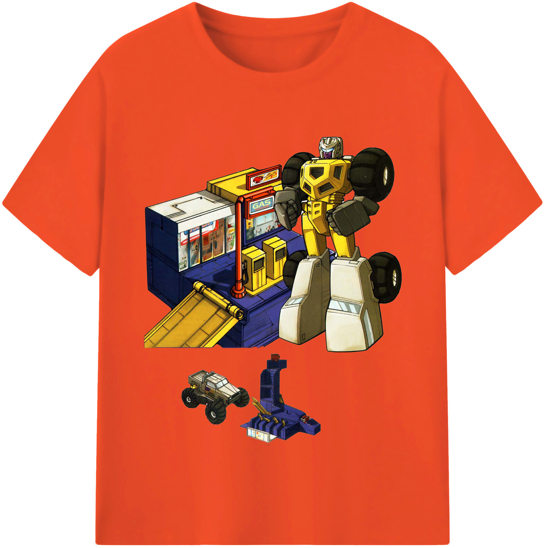 （画像用）  綿100％半袖Tシャツ（フロントプリント）