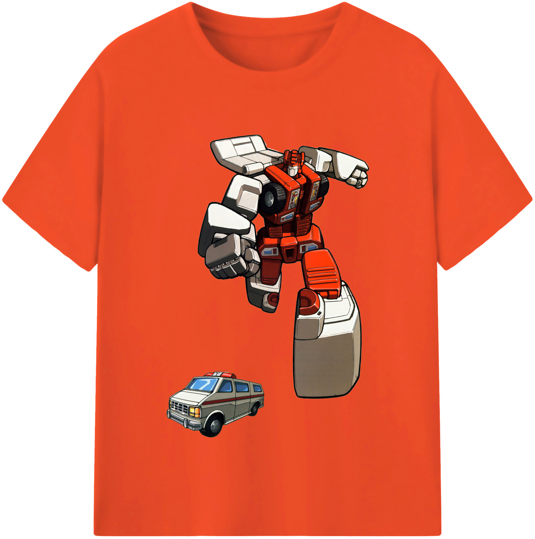 （画像用）  綿100％半袖Tシャツ（フロントプリント）