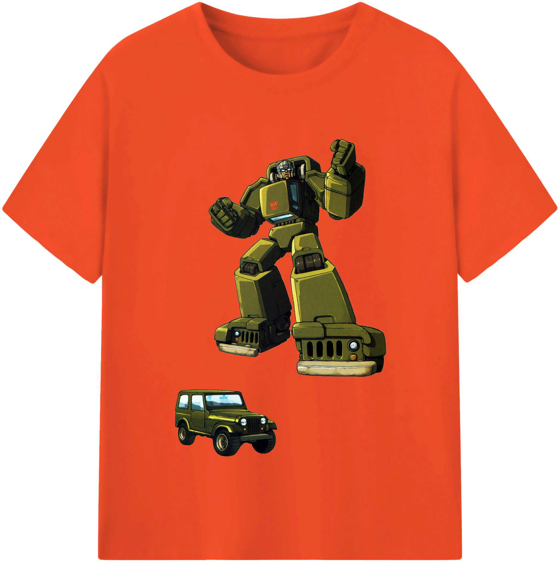 （画像用）  綿100％半袖Tシャツ（フロントプリント）