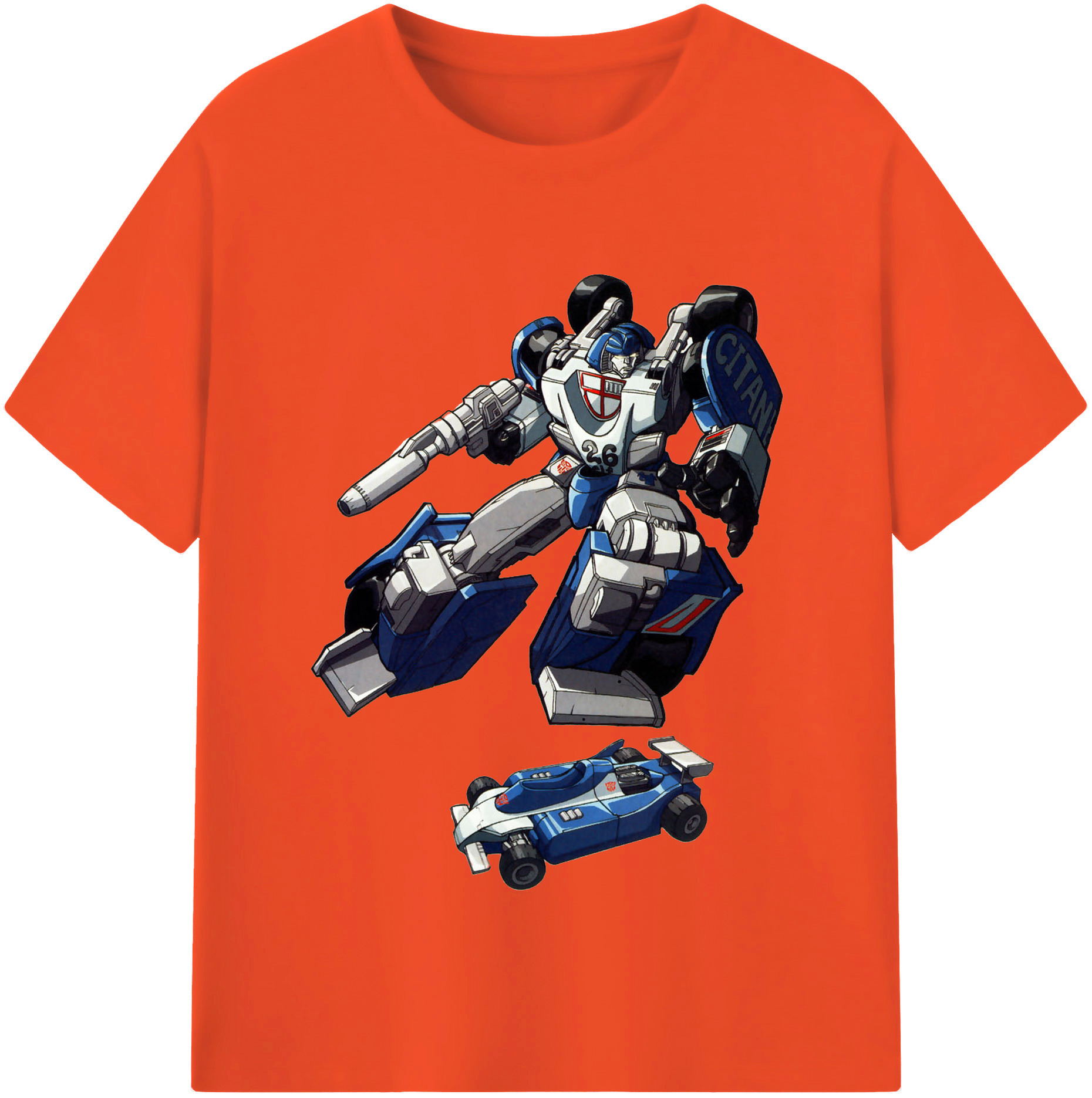 （画像用）  綿100％半袖Tシャツ（フロントプリント）