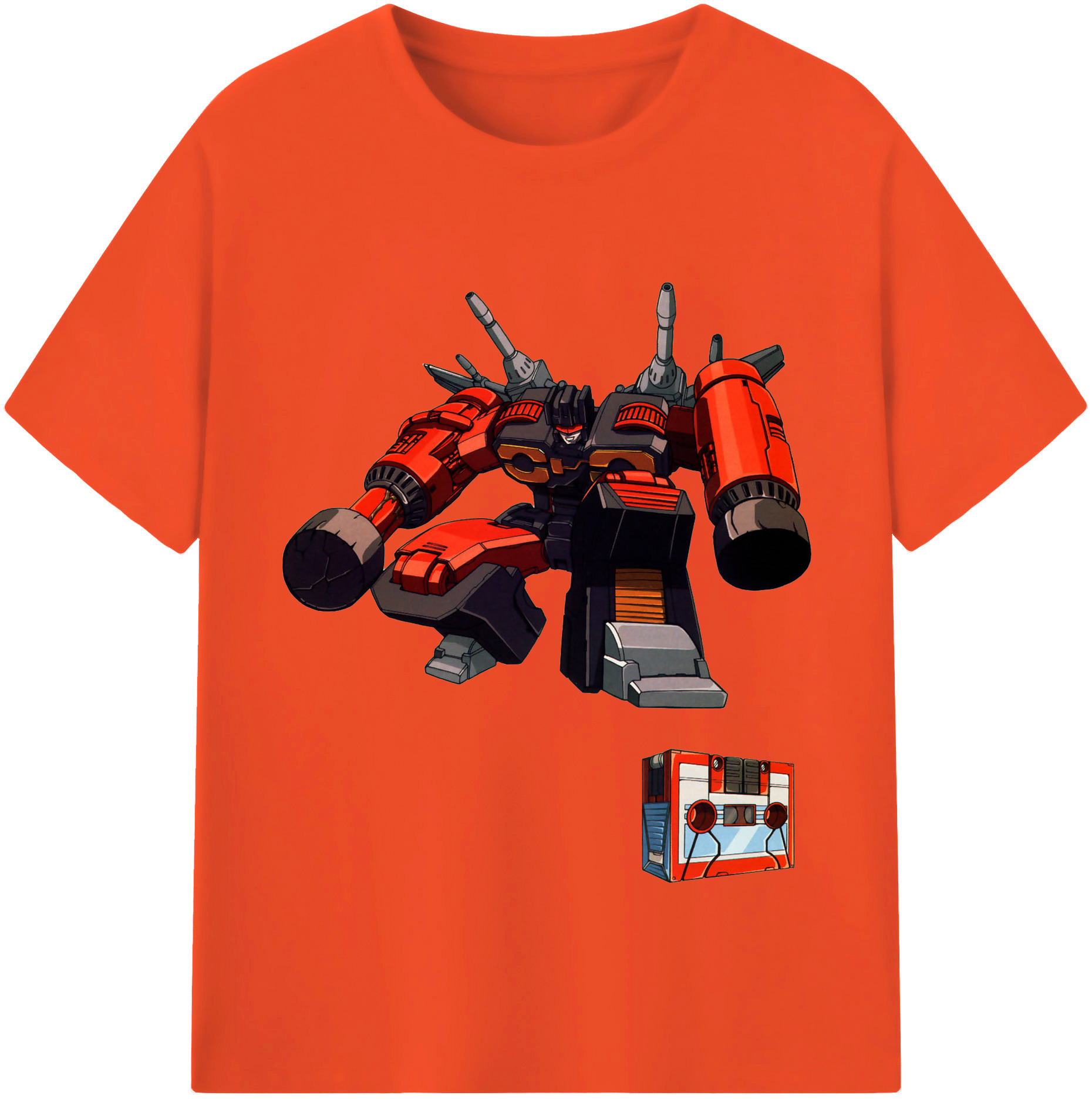 （画像用）  綿100％半袖Tシャツ（フロントプリント）