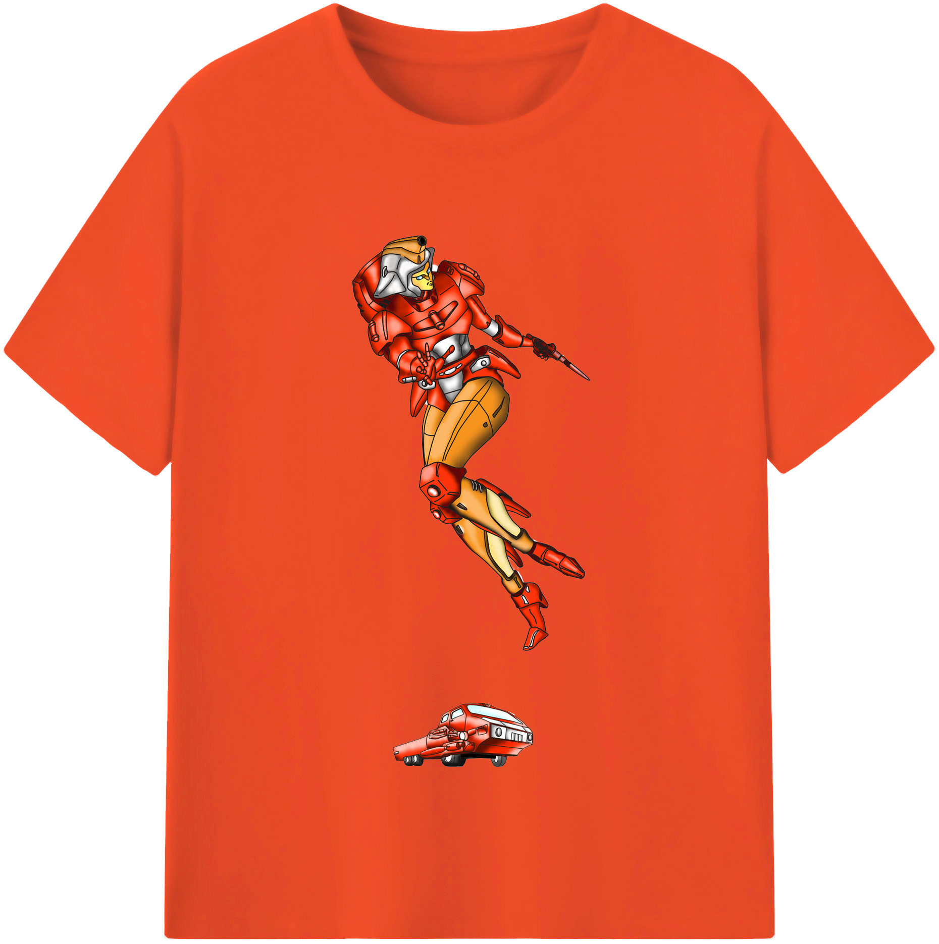 （画像用）  綿100％半袖Tシャツ（フロントプリント）