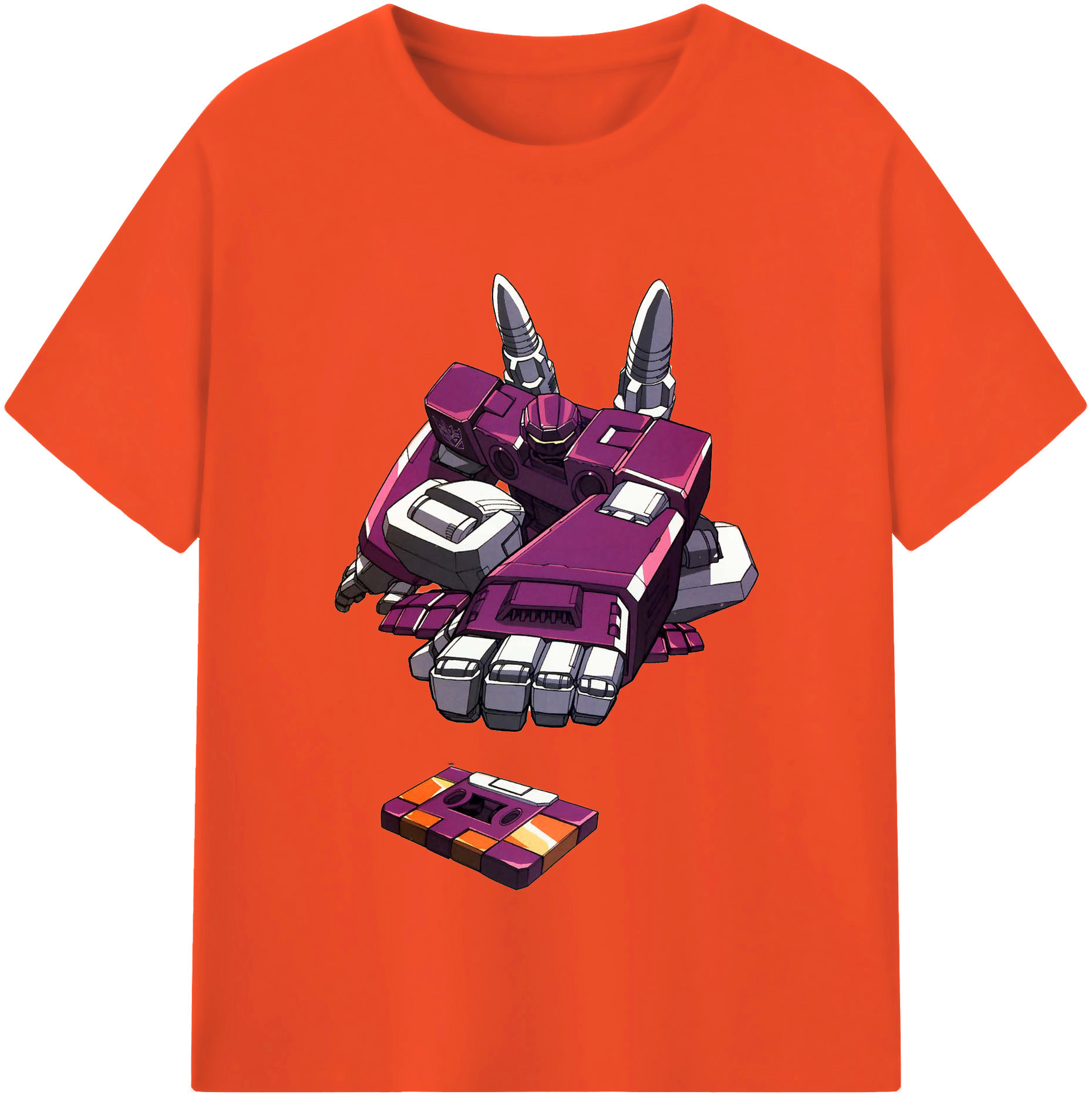 （画像用）  綿100％半袖Tシャツ（フロントプリント）