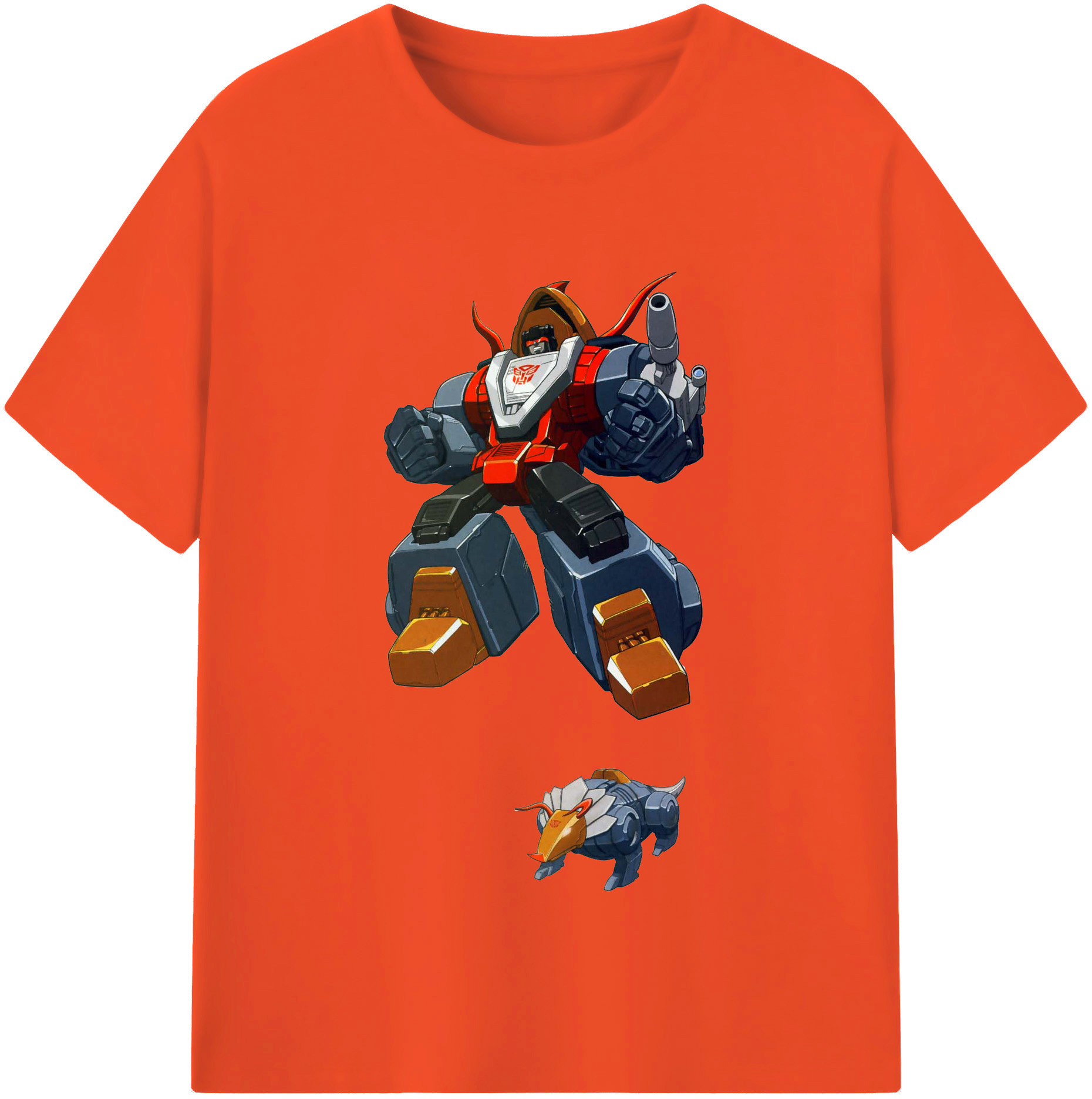 （画像用）  綿100％半袖Tシャツ（フロントプリント）
