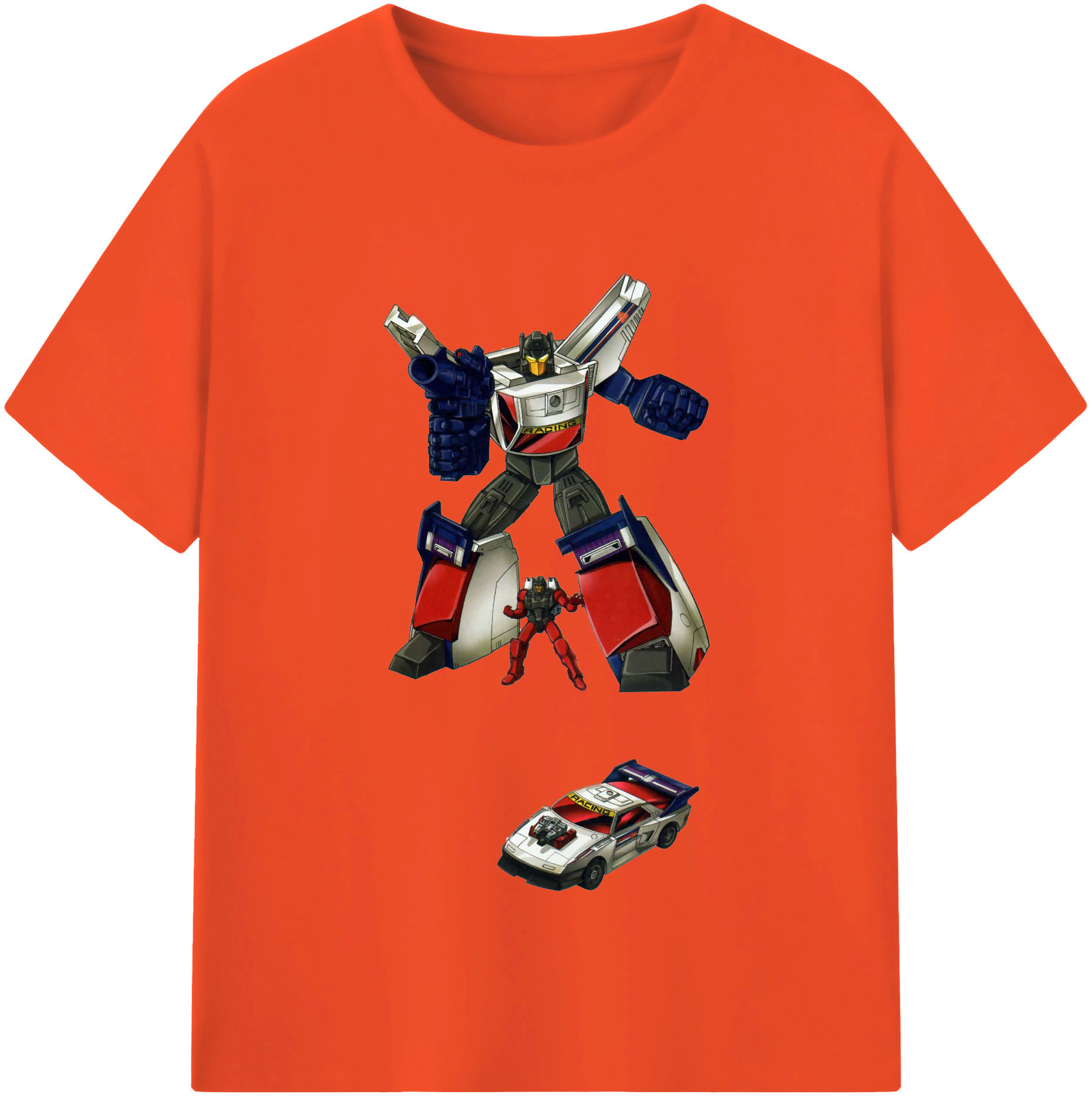 （画像用）  綿100％半袖Tシャツ（フロントプリント）