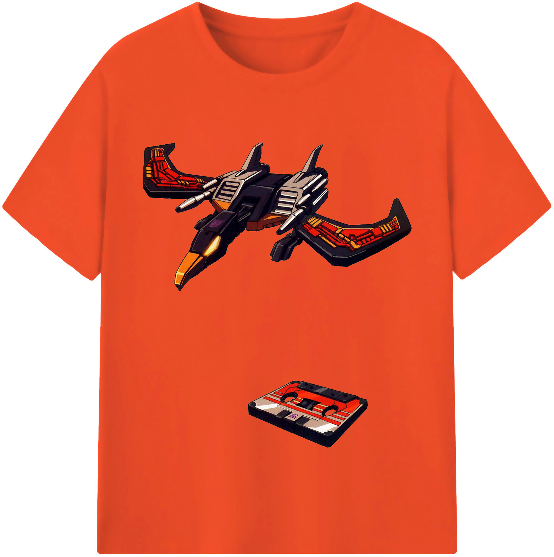 （画像用）  綿100％半袖Tシャツ（フロントプリント）