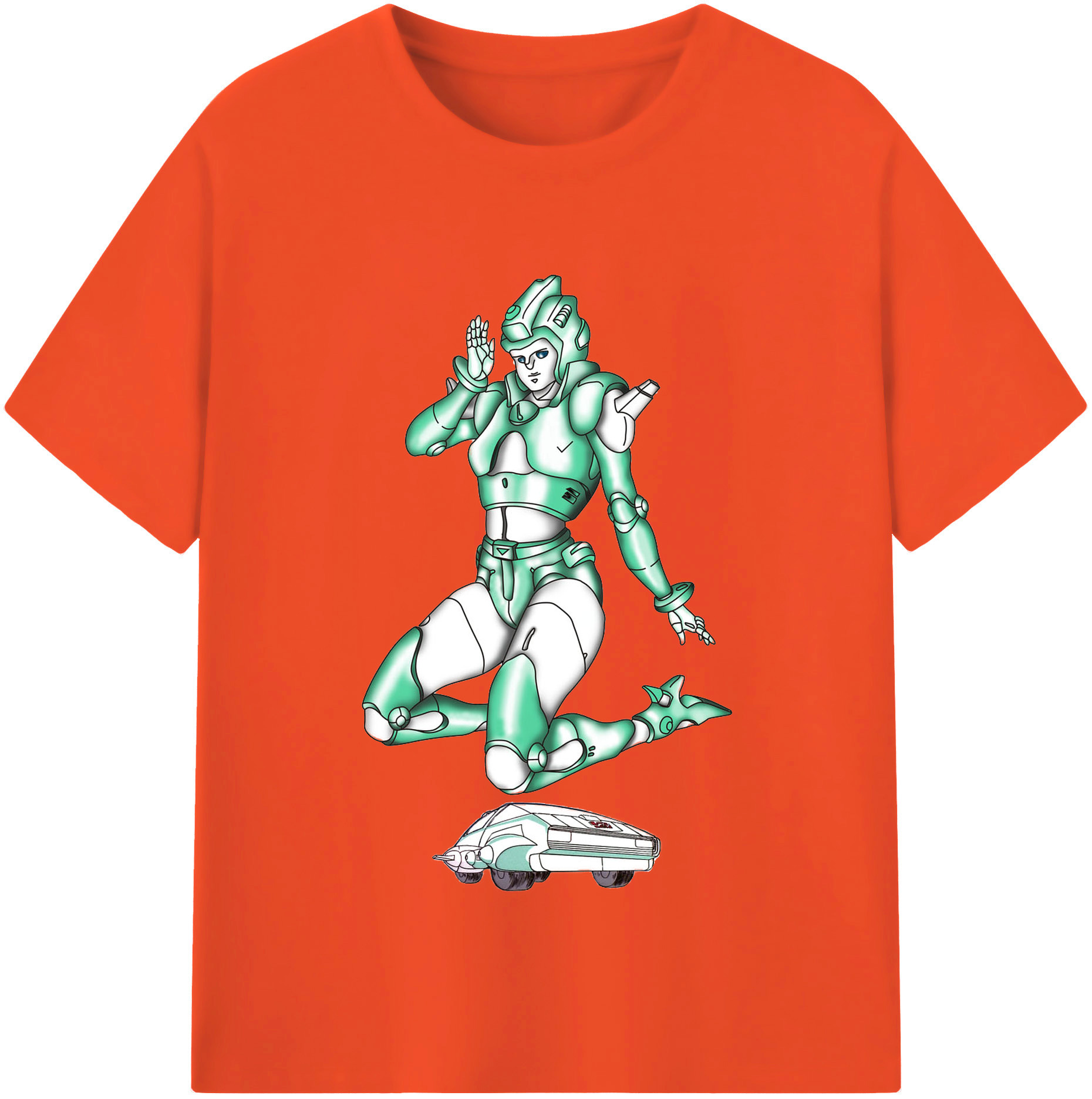 （画像用）  綿100％半袖Tシャツ（フロントプリント）