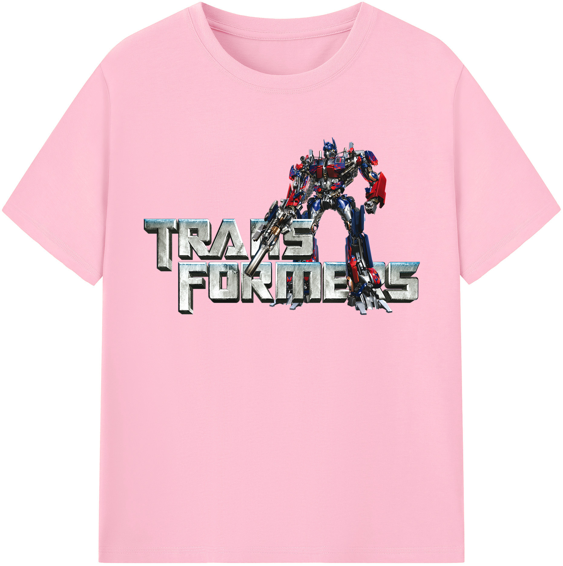 （画像用）  綿100％半袖Tシャツ（フロントプリント）