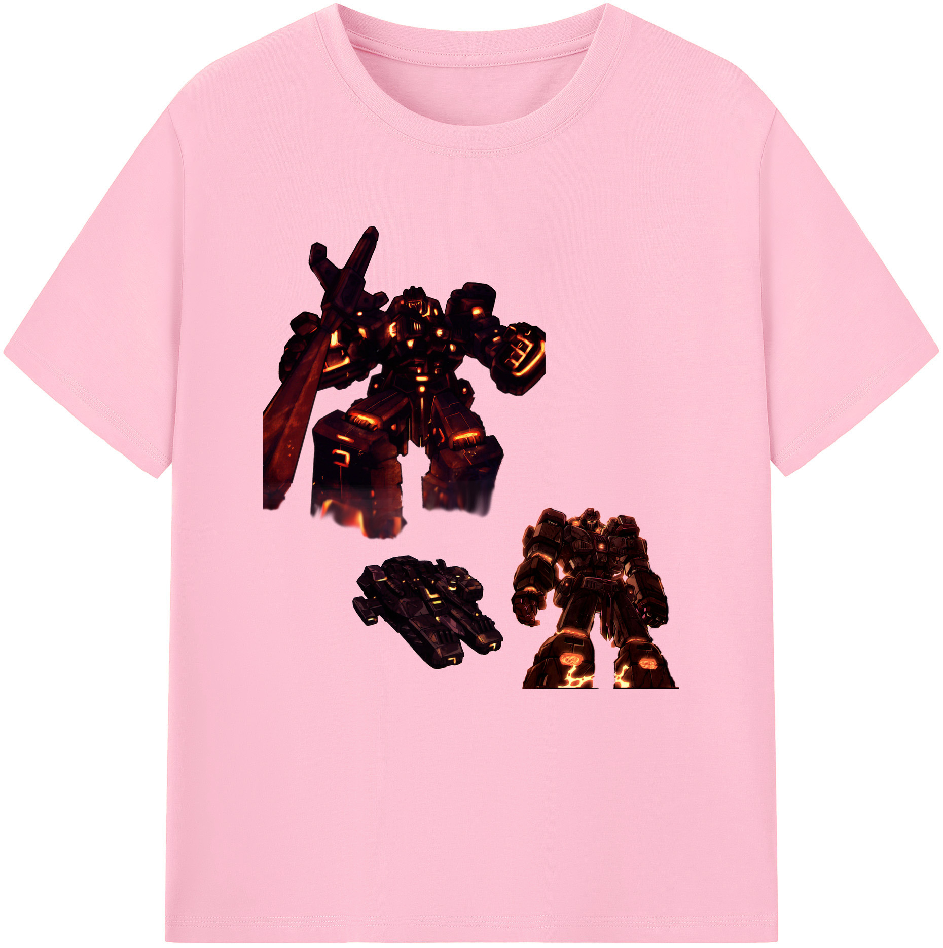 （画像用）  綿100％半袖Tシャツ（フロントプリント）