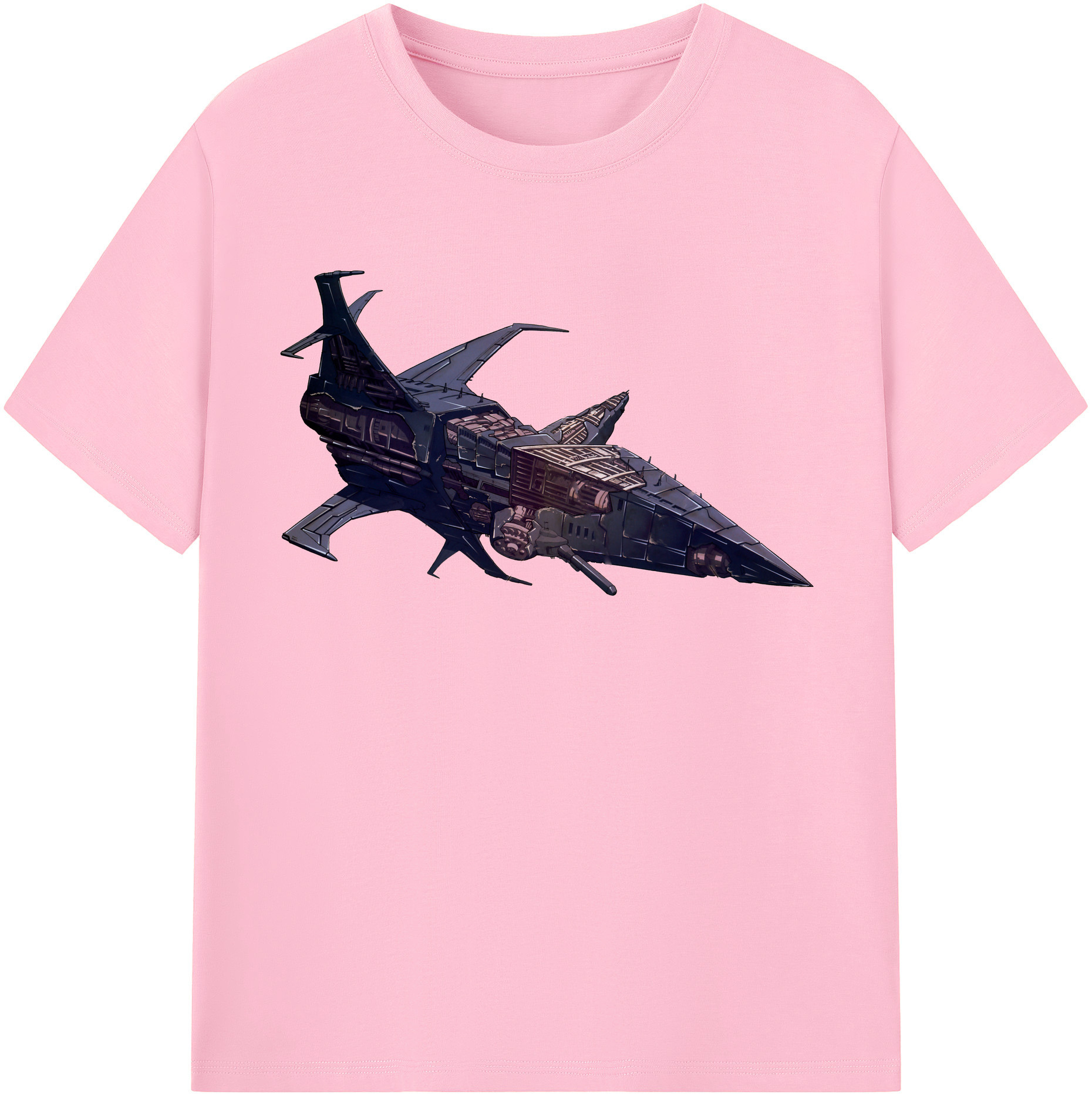 （画像用）  綿100％半袖Tシャツ（フロントプリント）