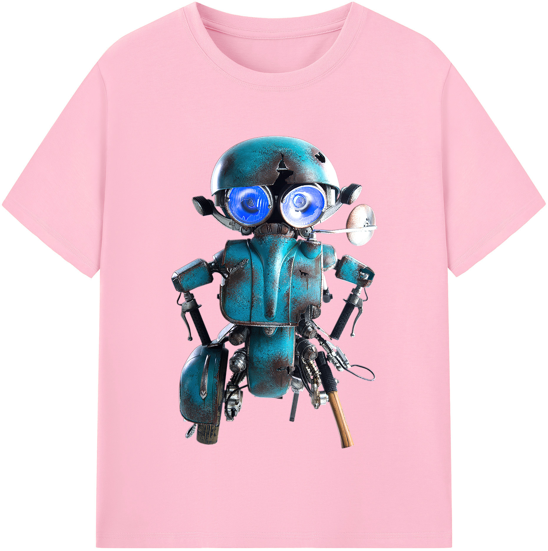 （画像用）  綿100％半袖Tシャツ（フロントプリント）