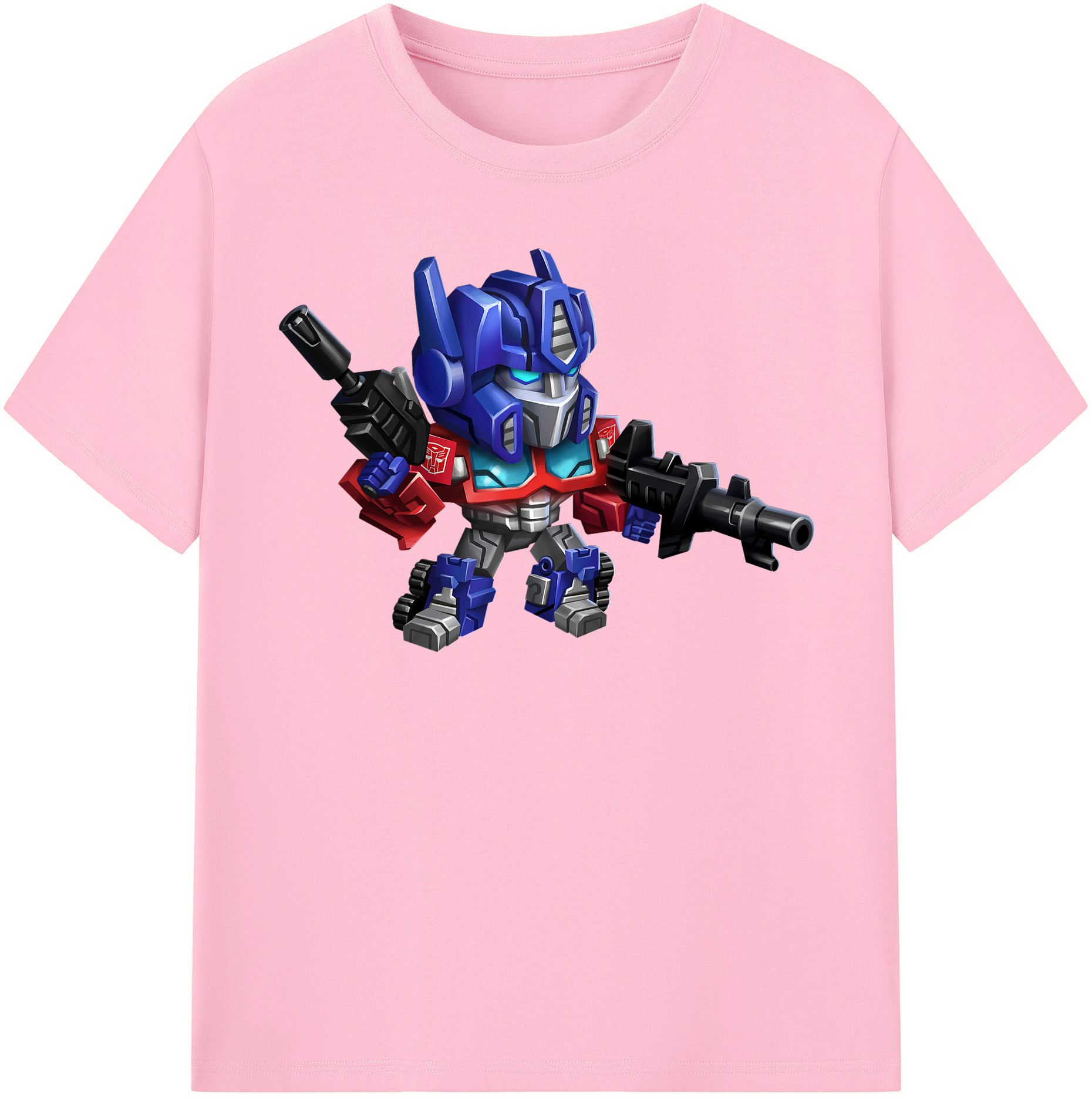 （画像用）  綿100％半袖Tシャツ（フロントプリント）