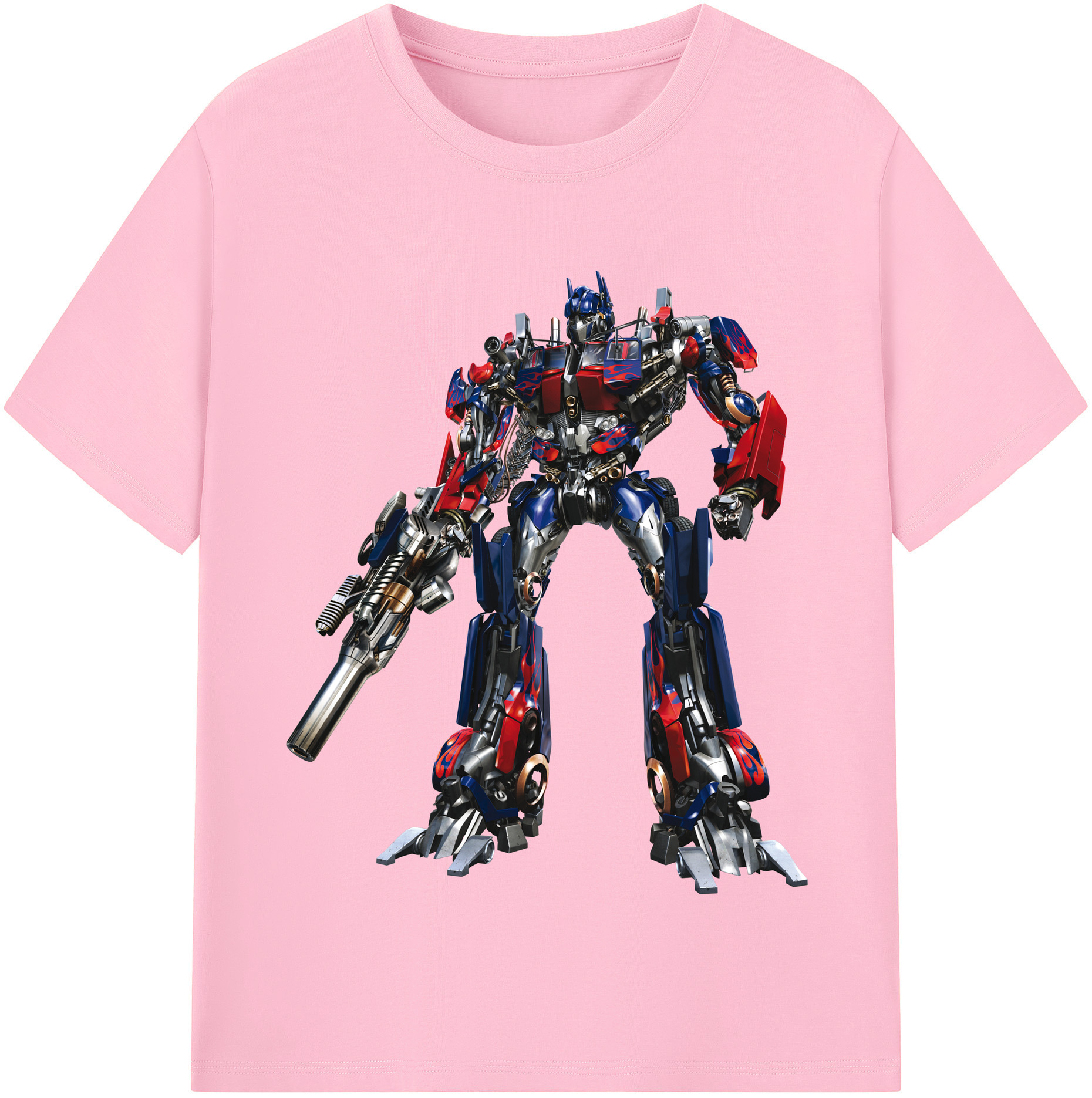 （画像用）  綿100％半袖Tシャツ（フロントプリント）